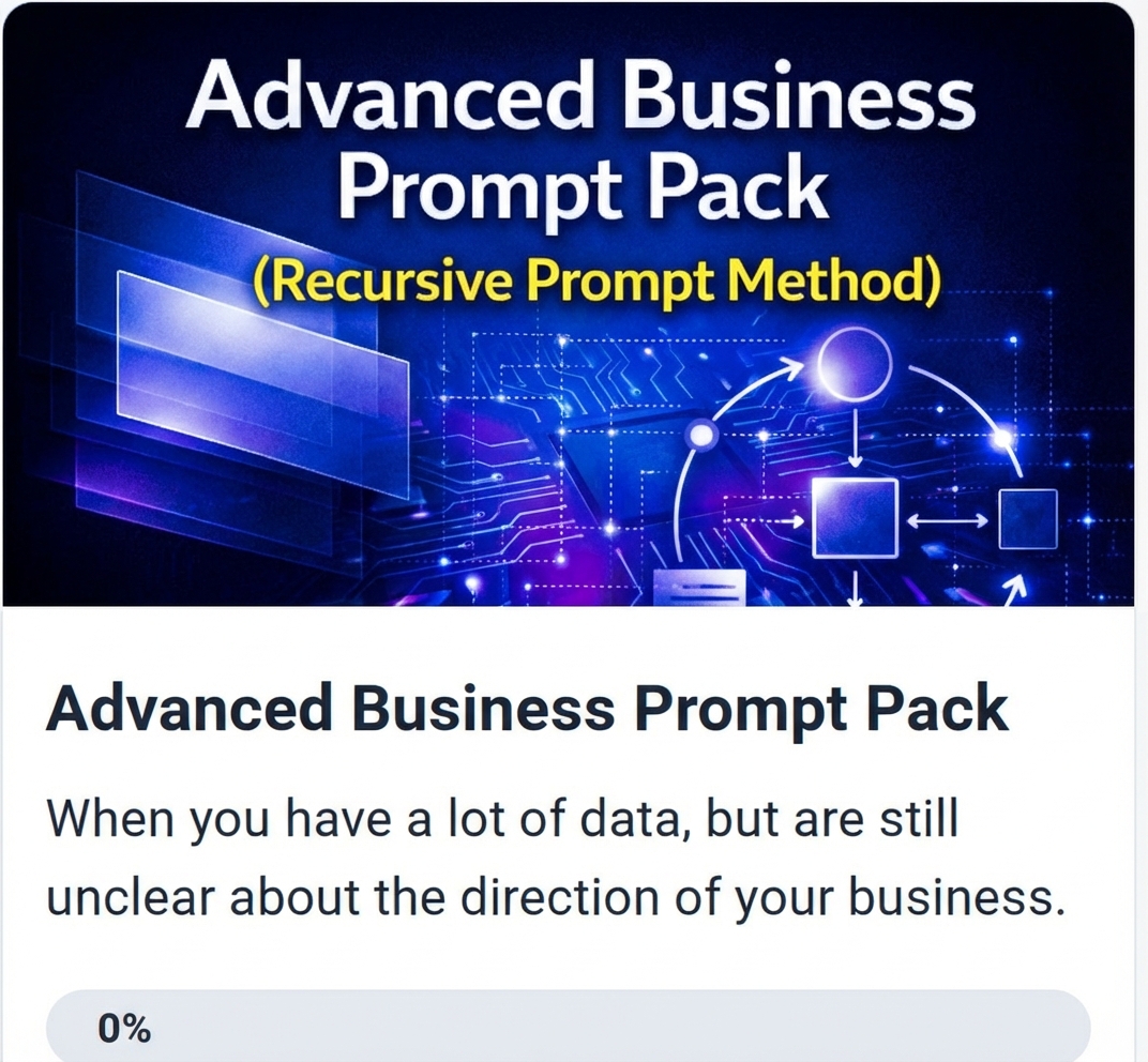 Advanced Business Prompt Pack