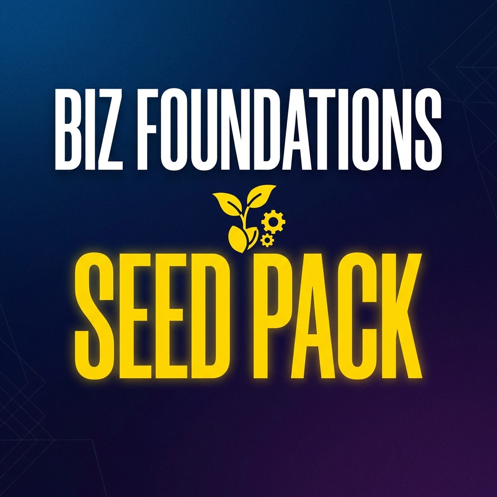 Biz Foundations Seed Pack