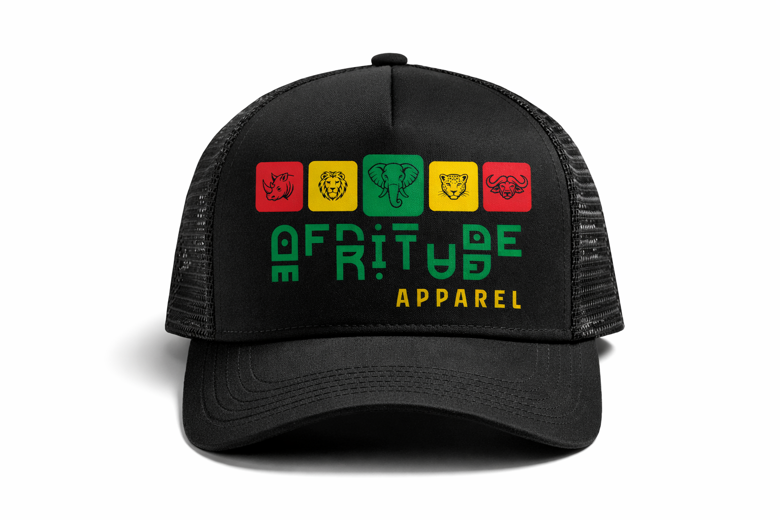 Afritude Animal Print Trucker Cap