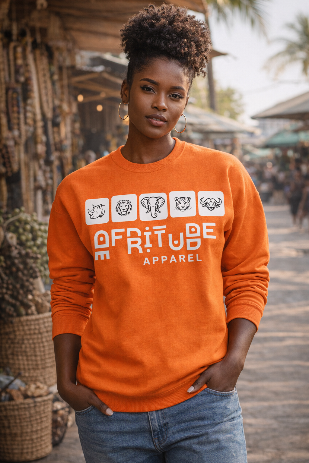 Afritude Apparel Sweatshirt