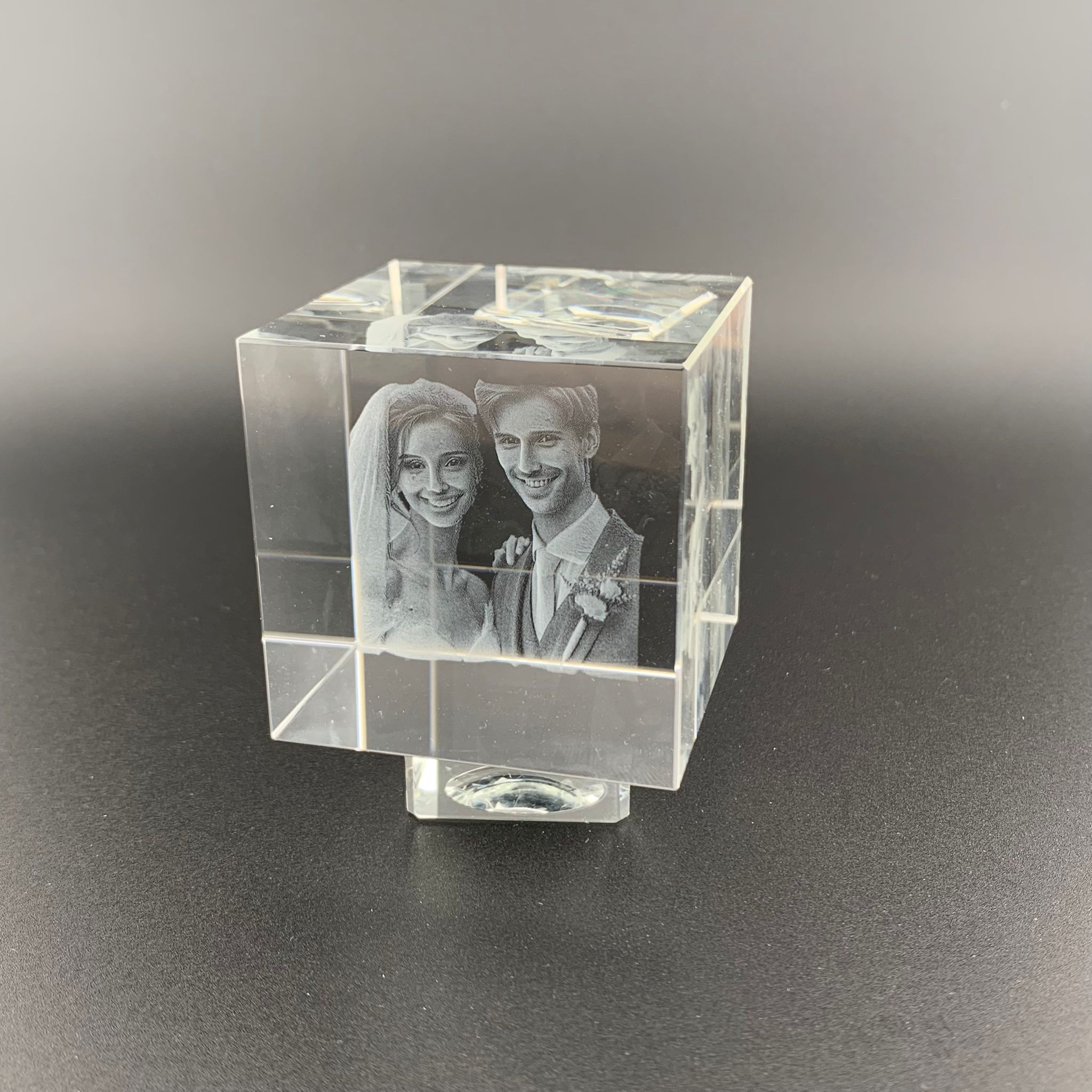 Cristallo 3D misura 5x5x5cm 