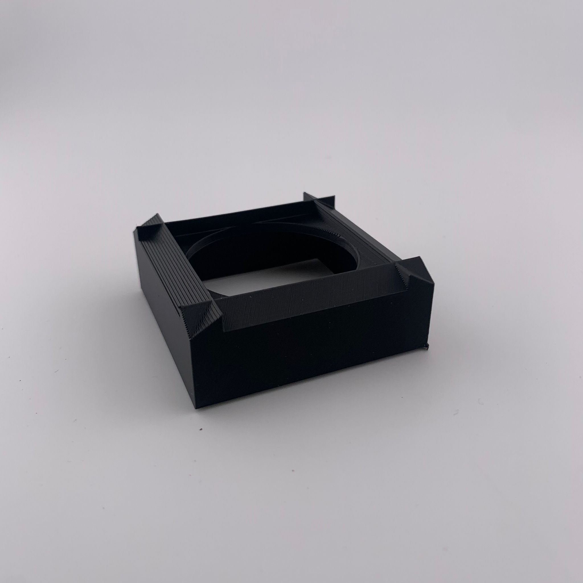 Supporto quadrato stampato 3D