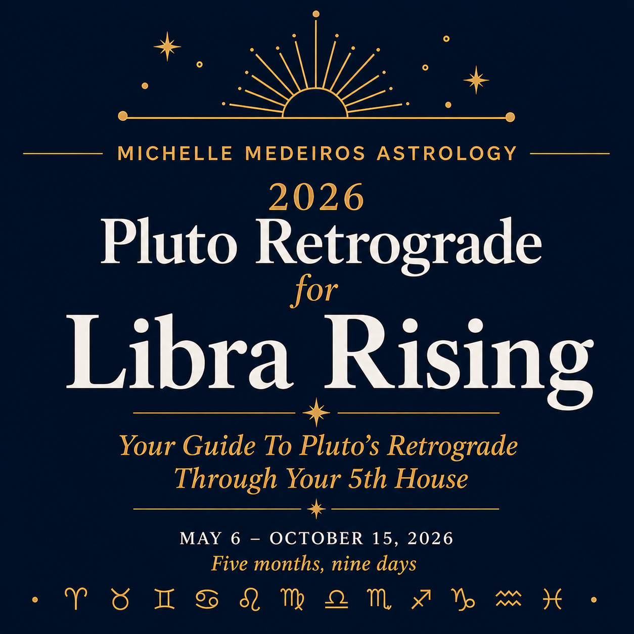 2026 Pluto Retrograde in Aquarius — Libra Rising
