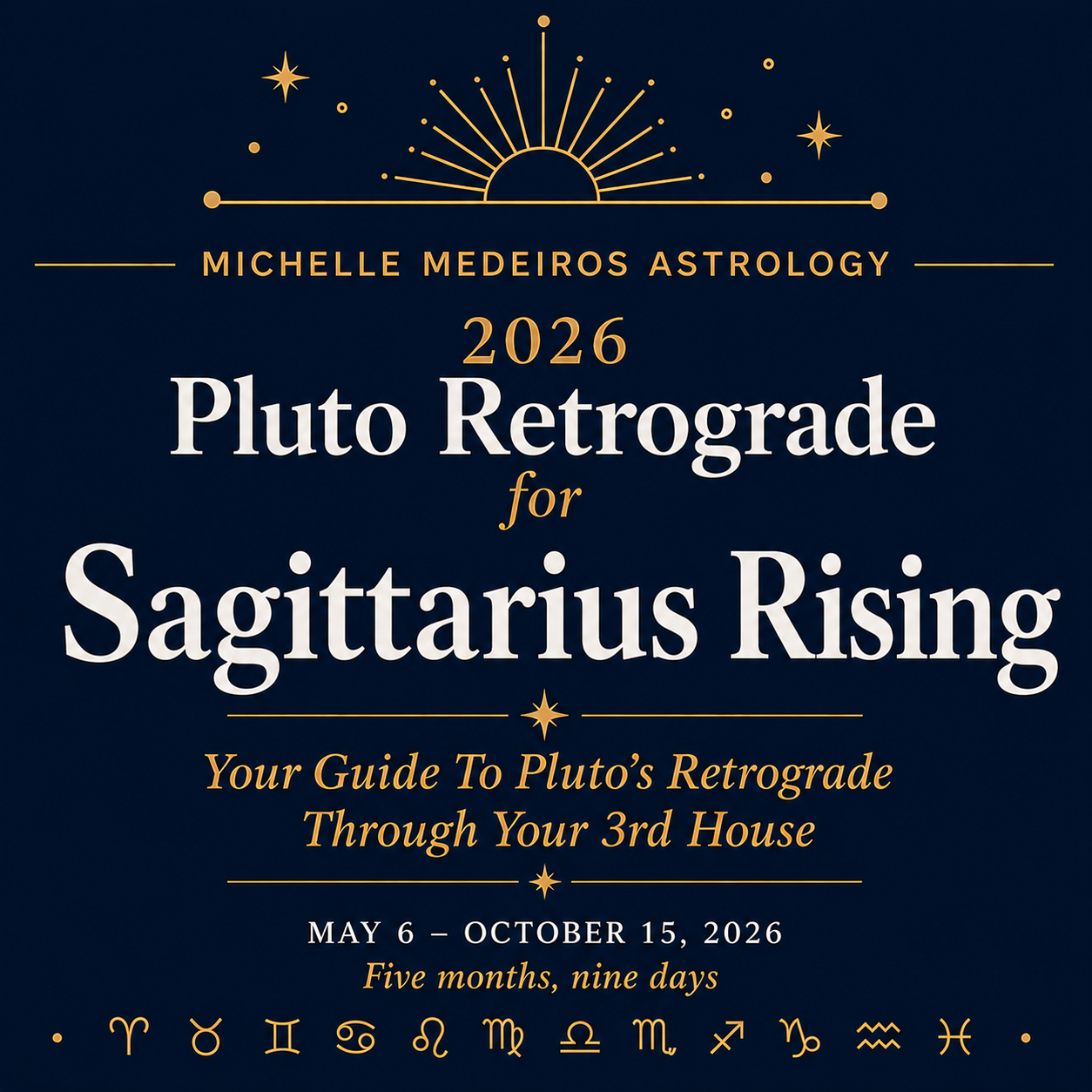 2026 Pluto Retrograde in Aquarius — Sagittarius Rising