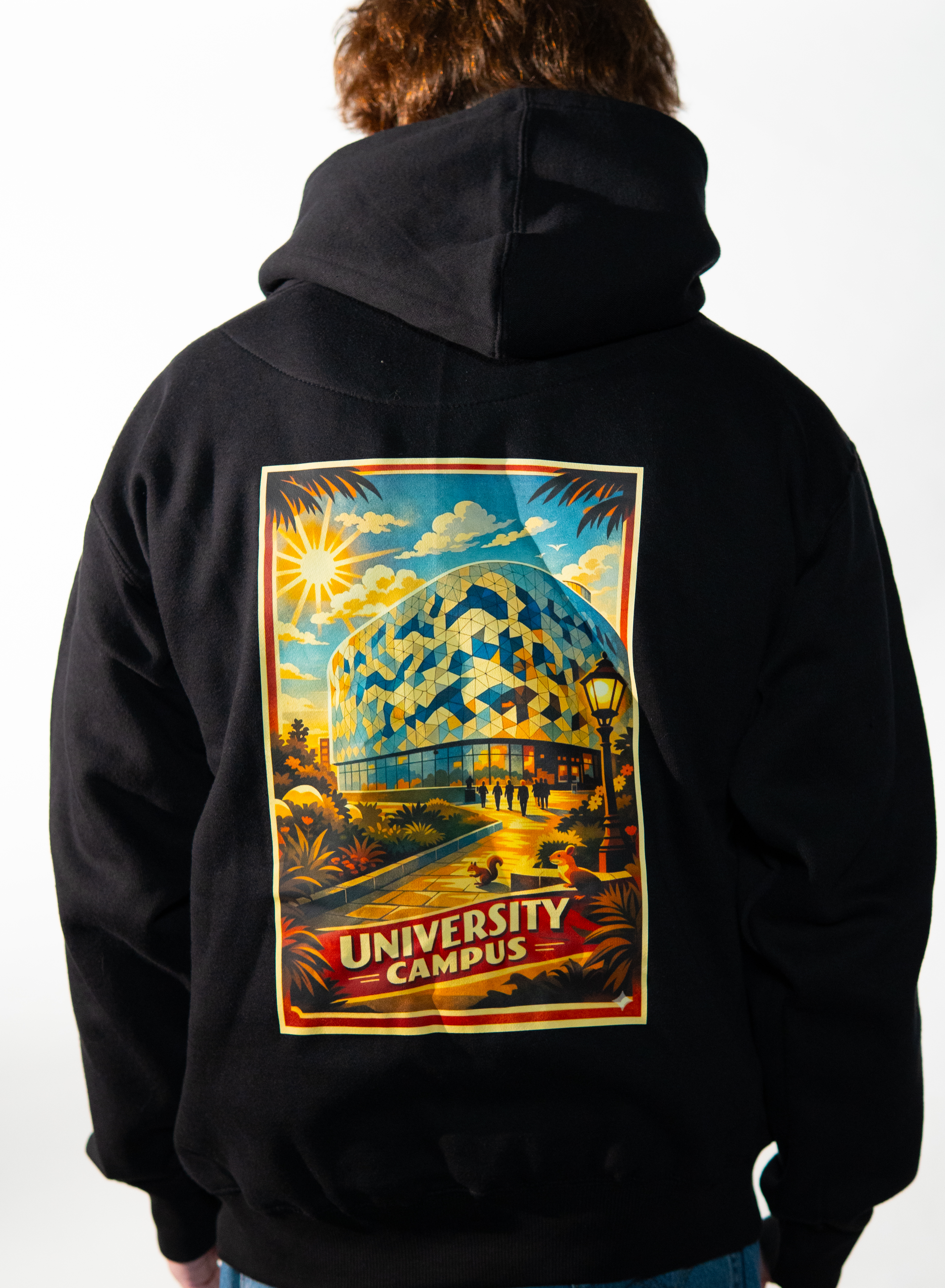 Retro York Campus Hoodie 1