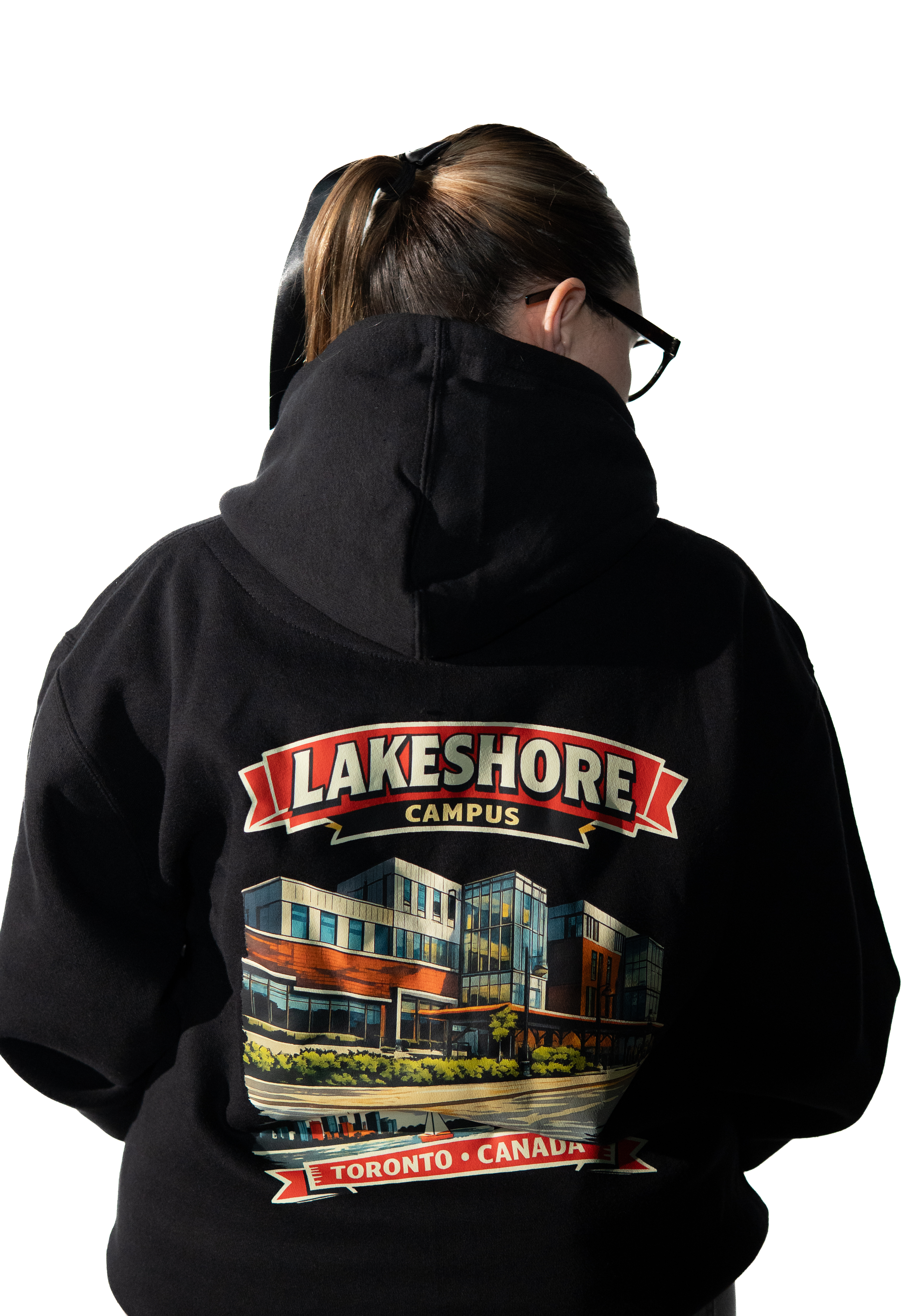 Retro Lakeshore Campus Hoodie 1