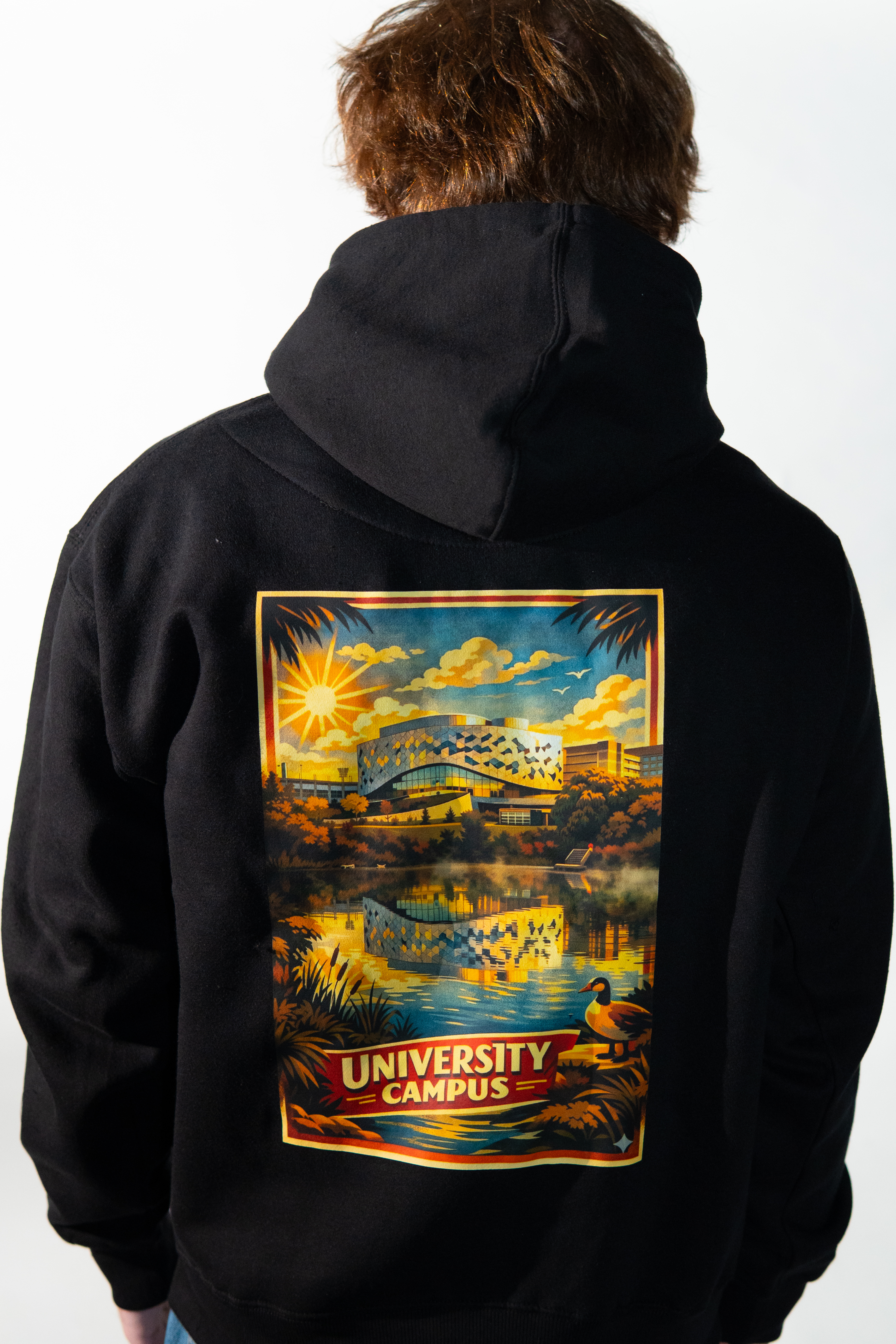 Retro York Campus Hoodie 2