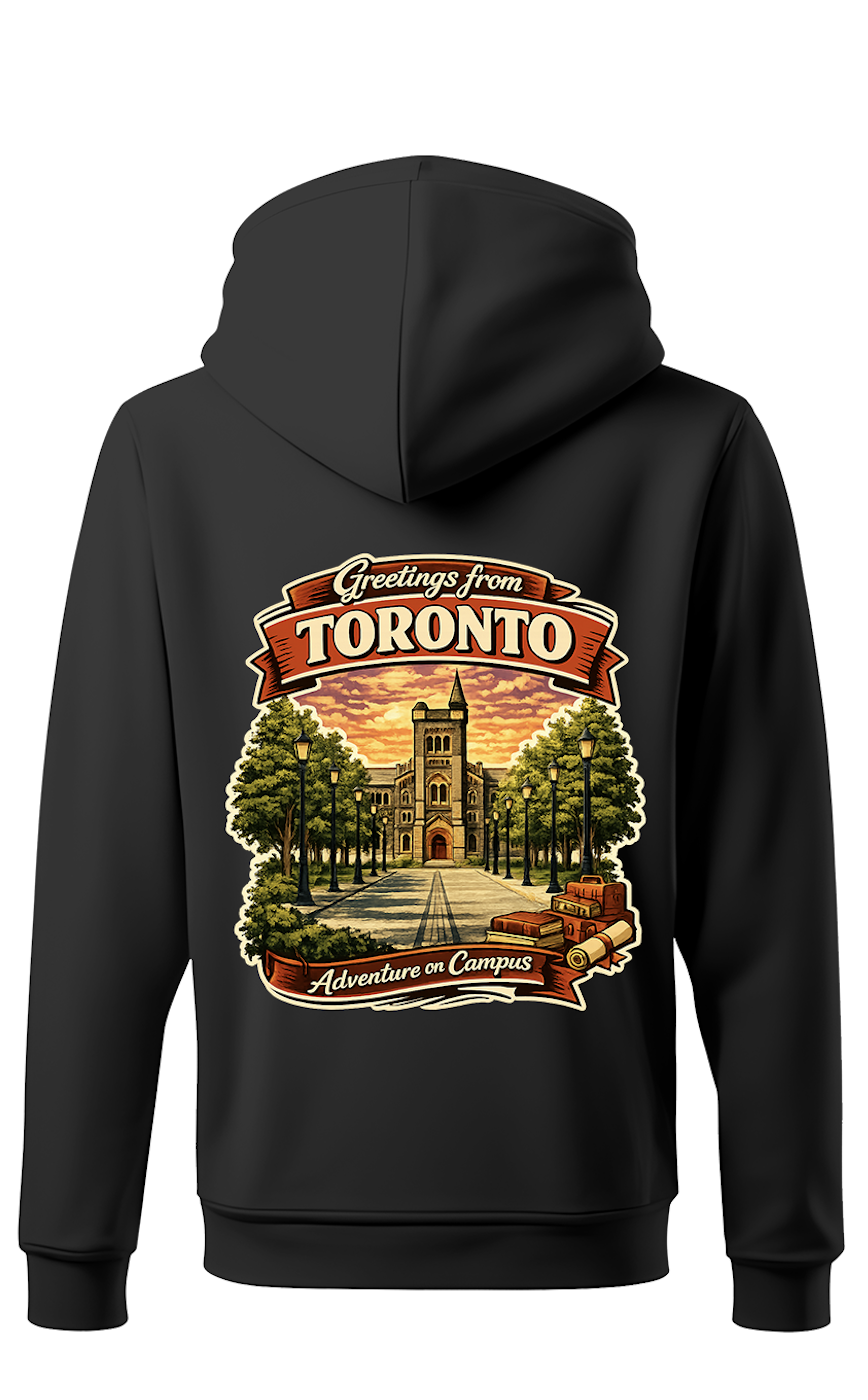 Retro Toronto Campus Hoodie 2