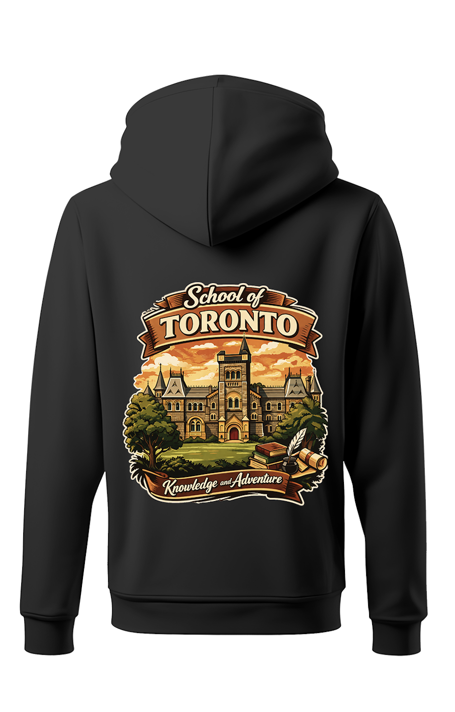 Retro School of Toronto Hoodie 1
