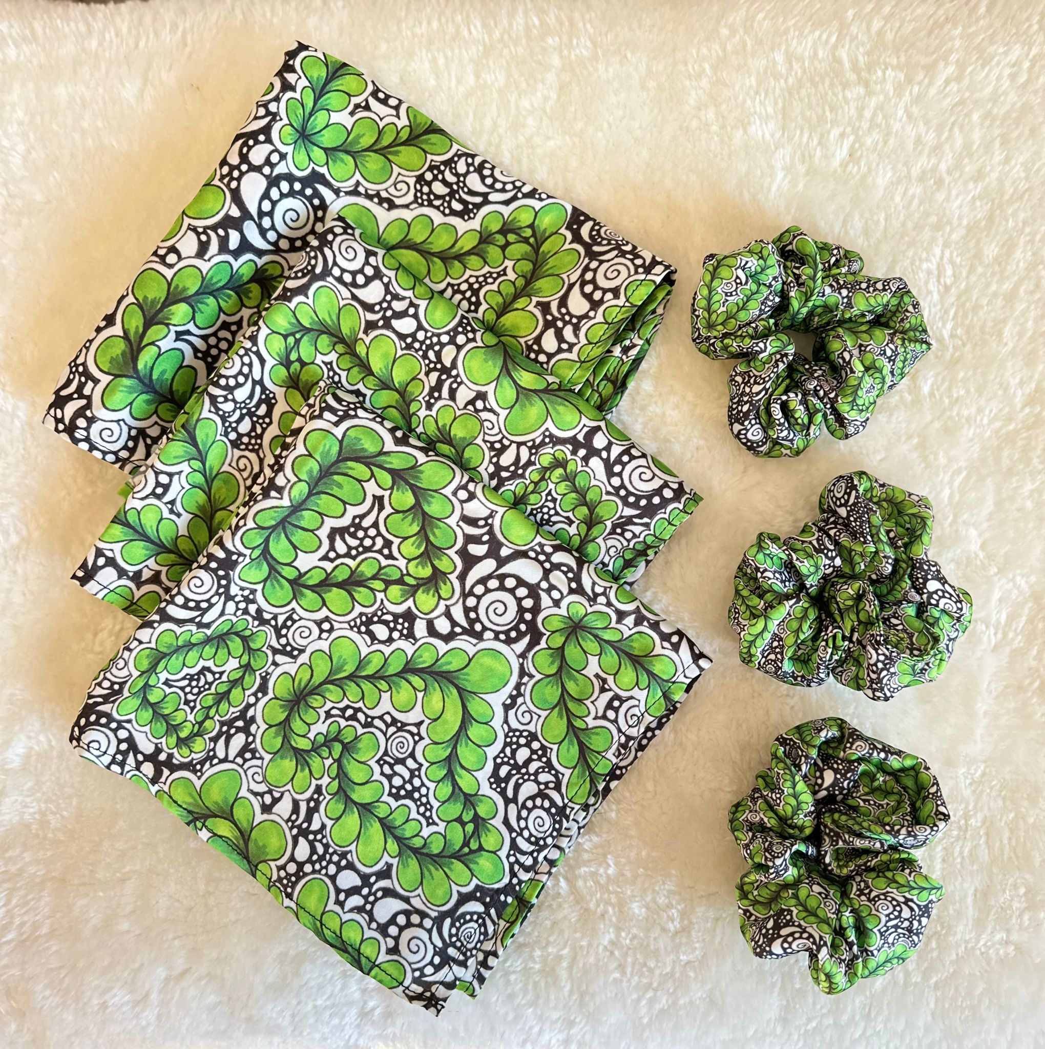 Lenço Estampado Floral