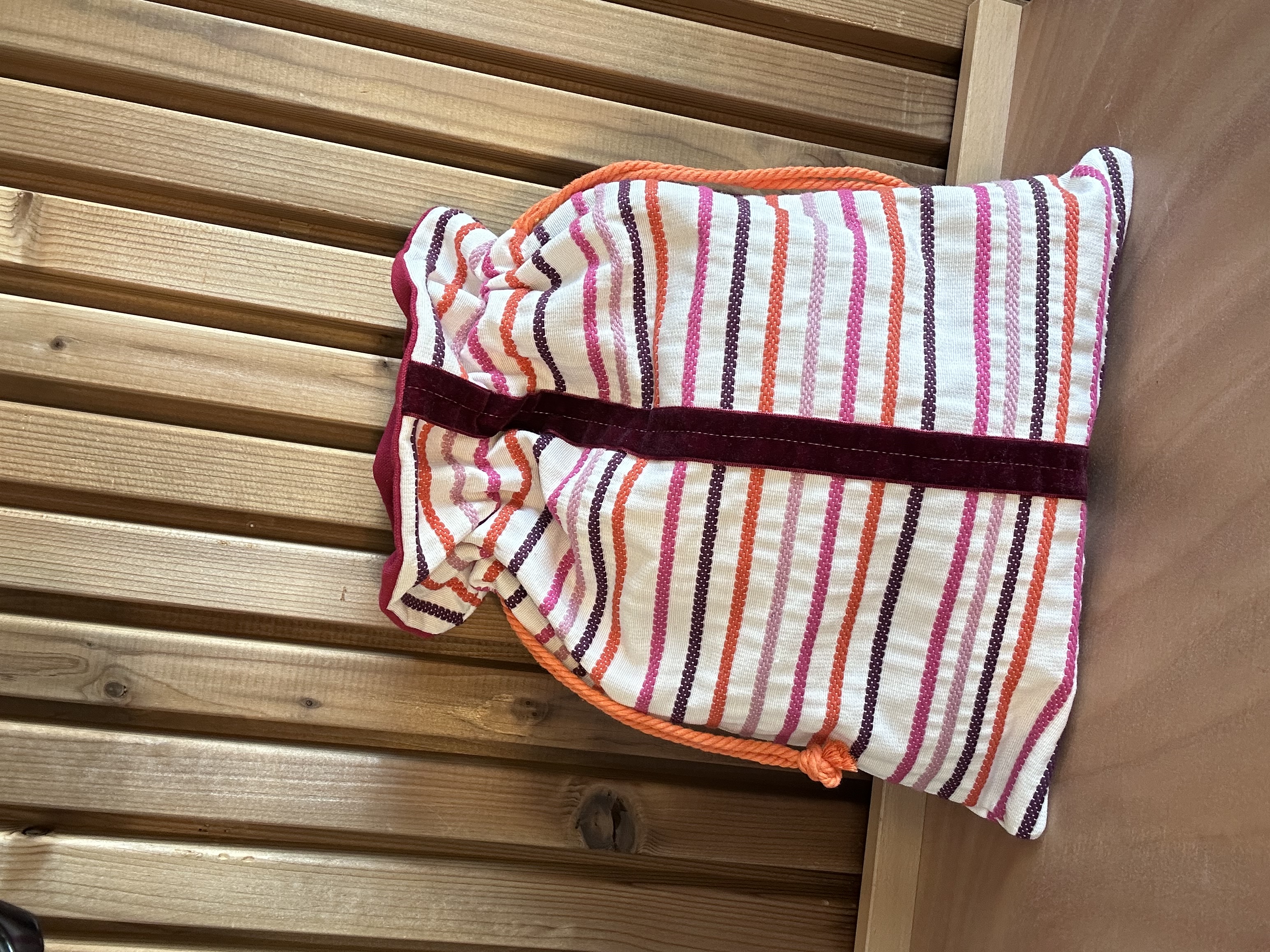 Bolsa de Algodão Veludo