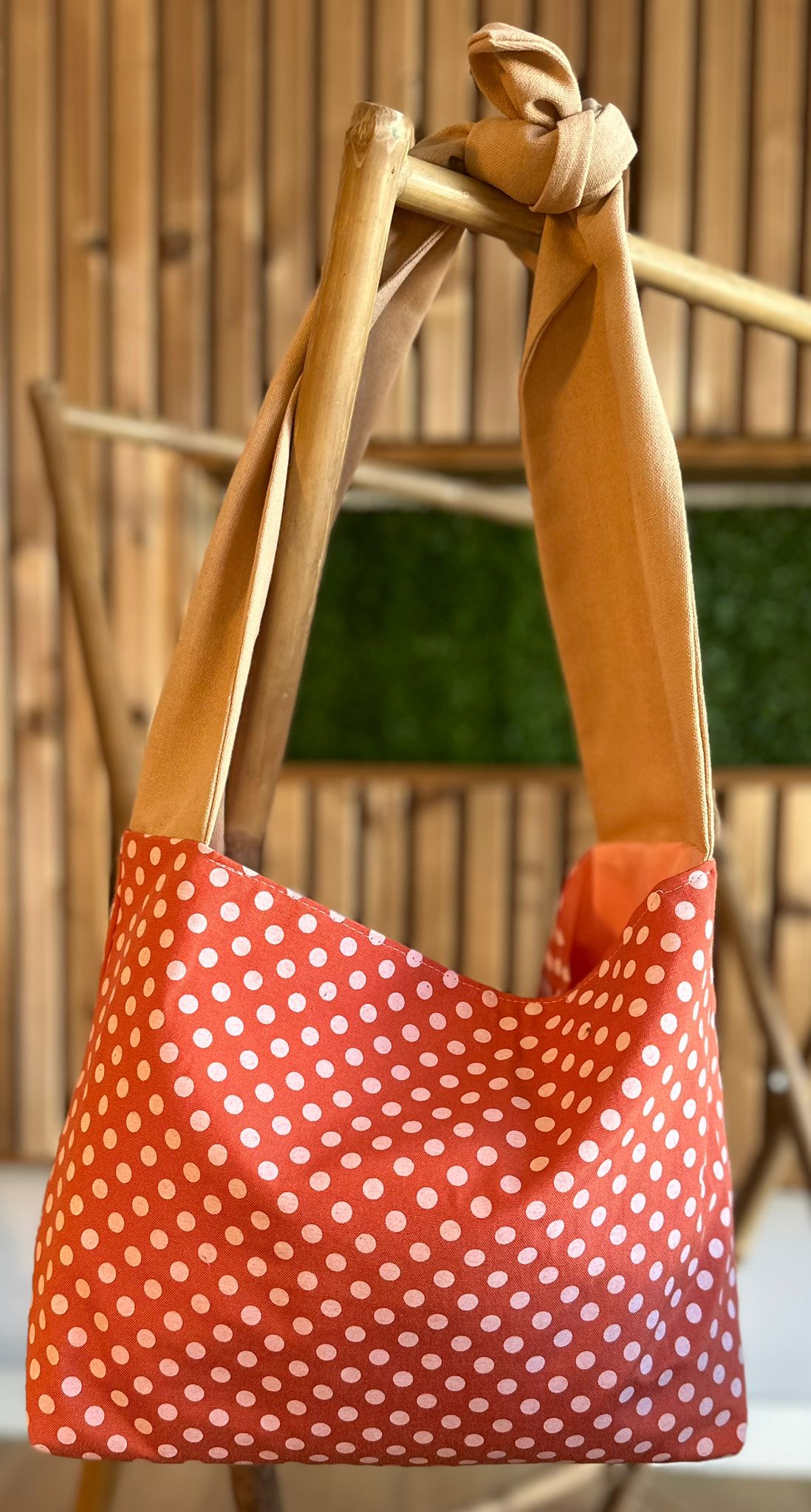 Bolsa de passeio colorida