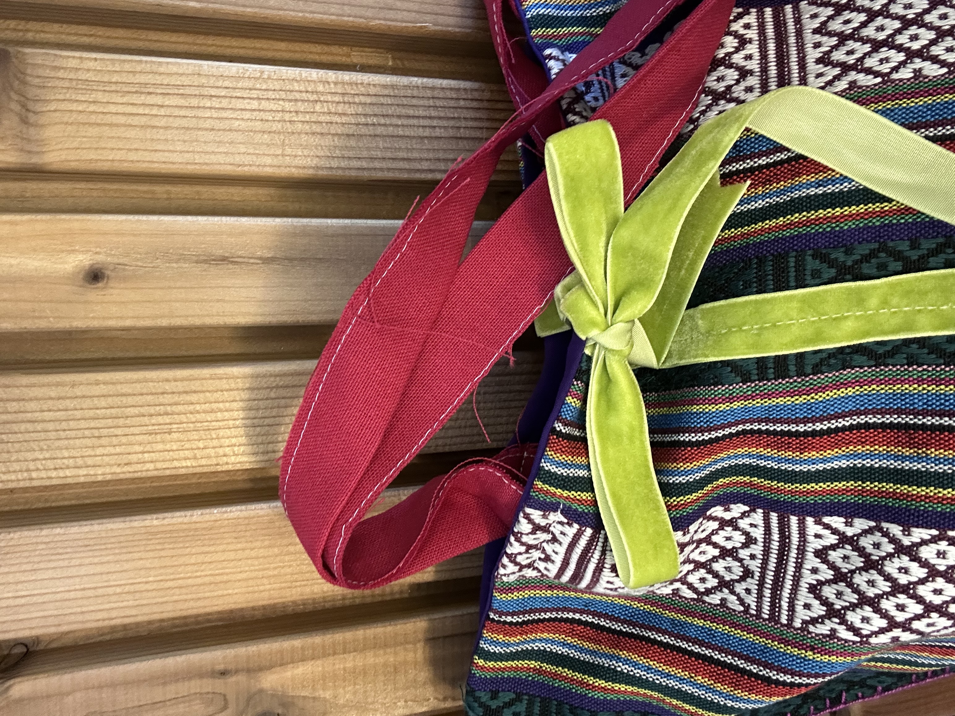 Saco Étnico de Tecido