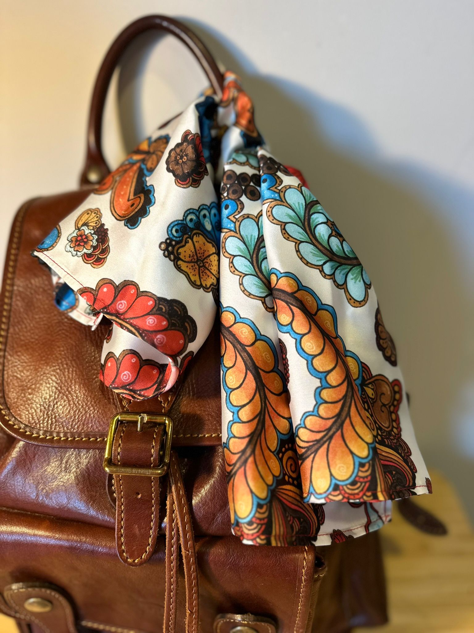 Lenço Estampado Floral