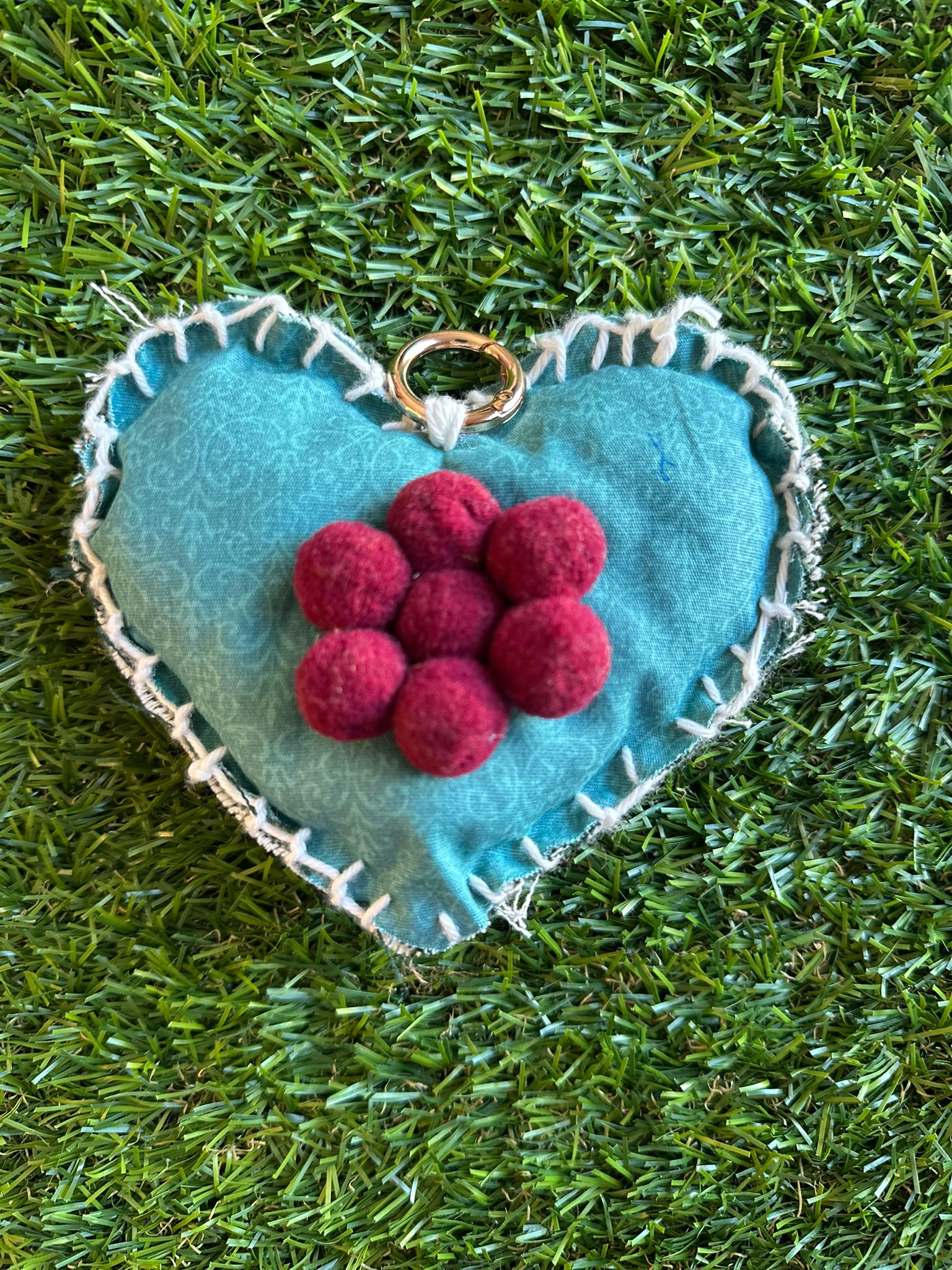 Chaveiros de Coração Artesanais