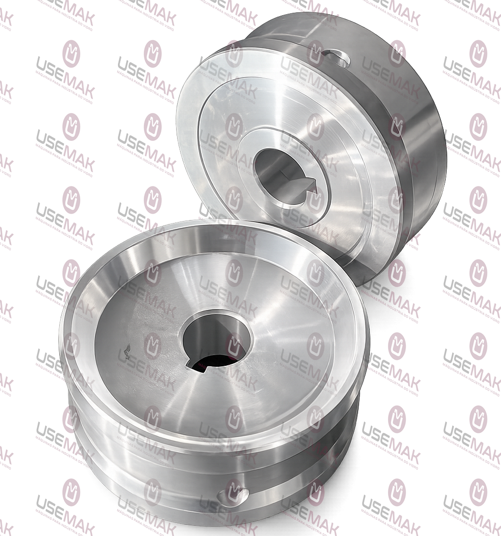 Flange de Aluminio Motor Biseladora