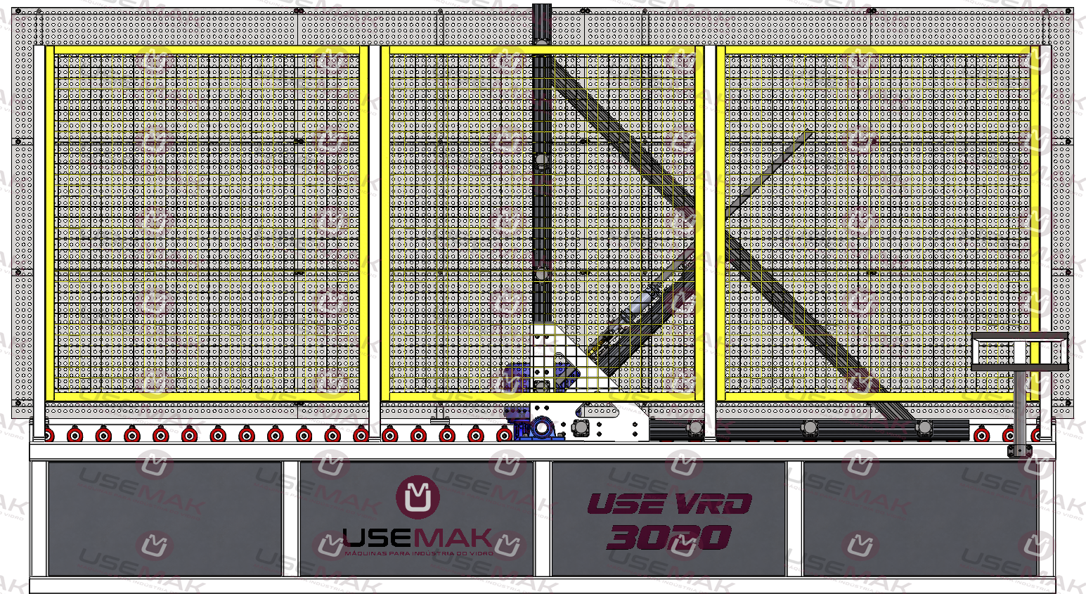 Virador Chapa de Vidro