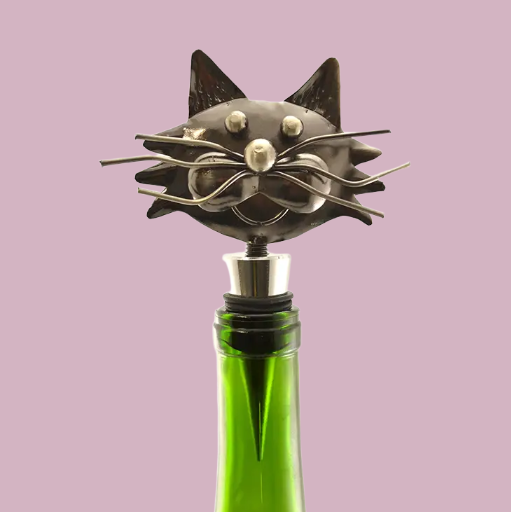 Cat Bottle Stopper