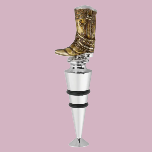 Cowboy Boot Wine Stopper