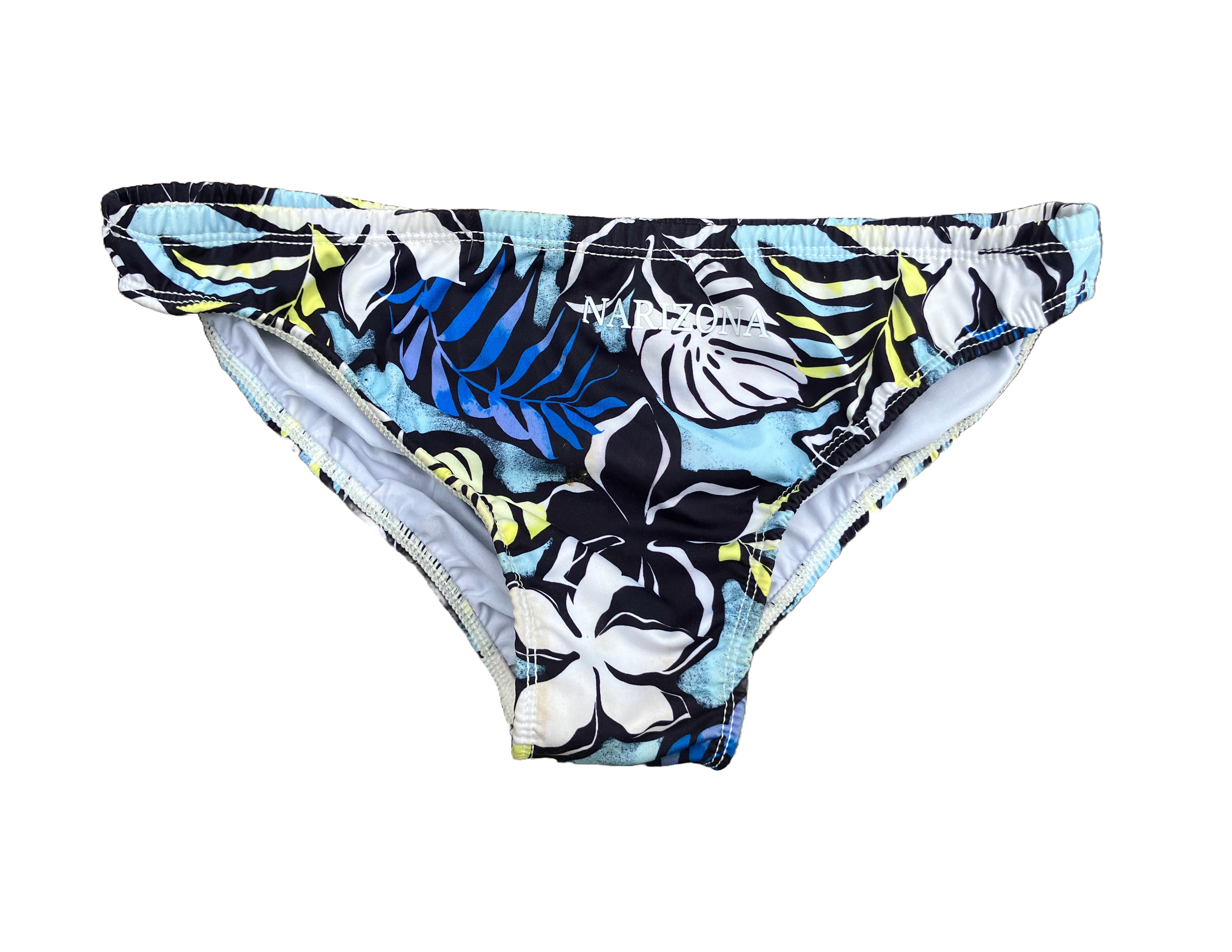 Tropical Print Bikini Bottom