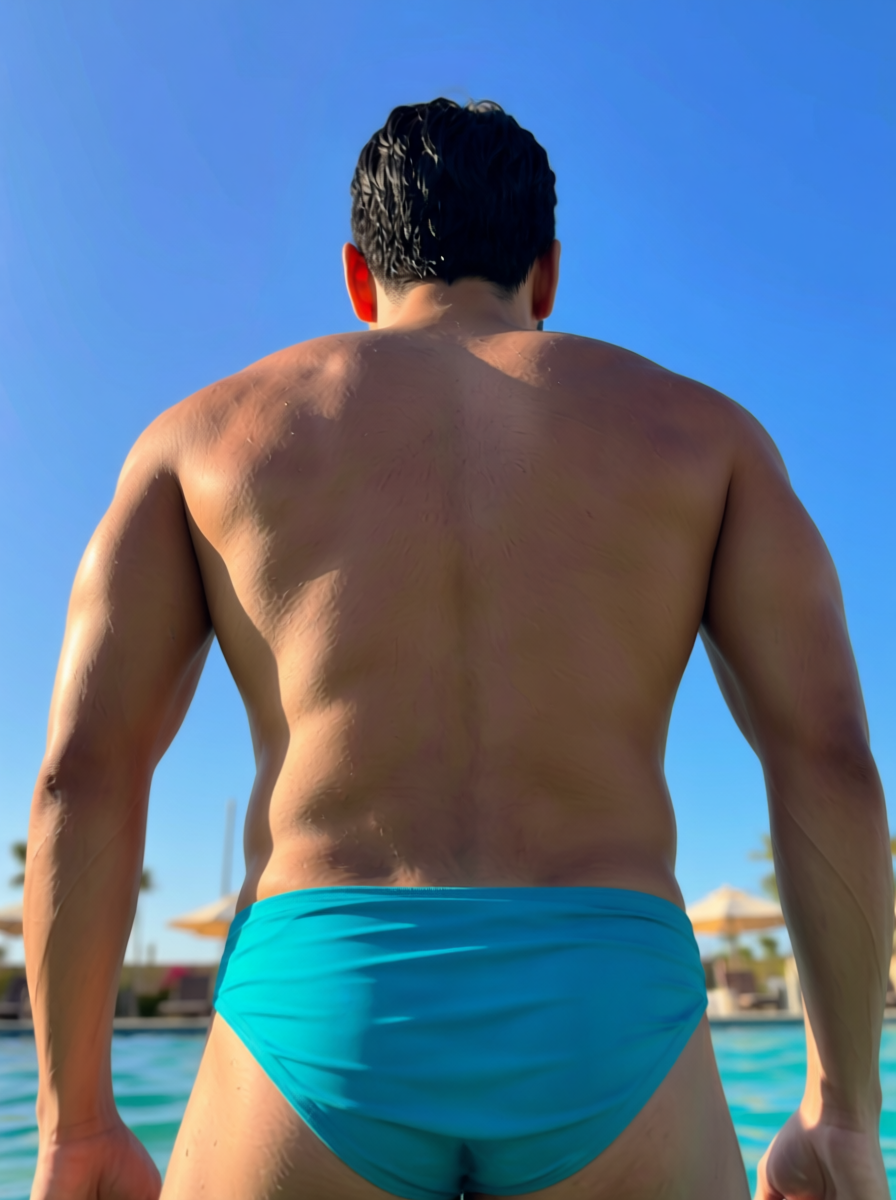 Narizona Blue Bikini Bottom