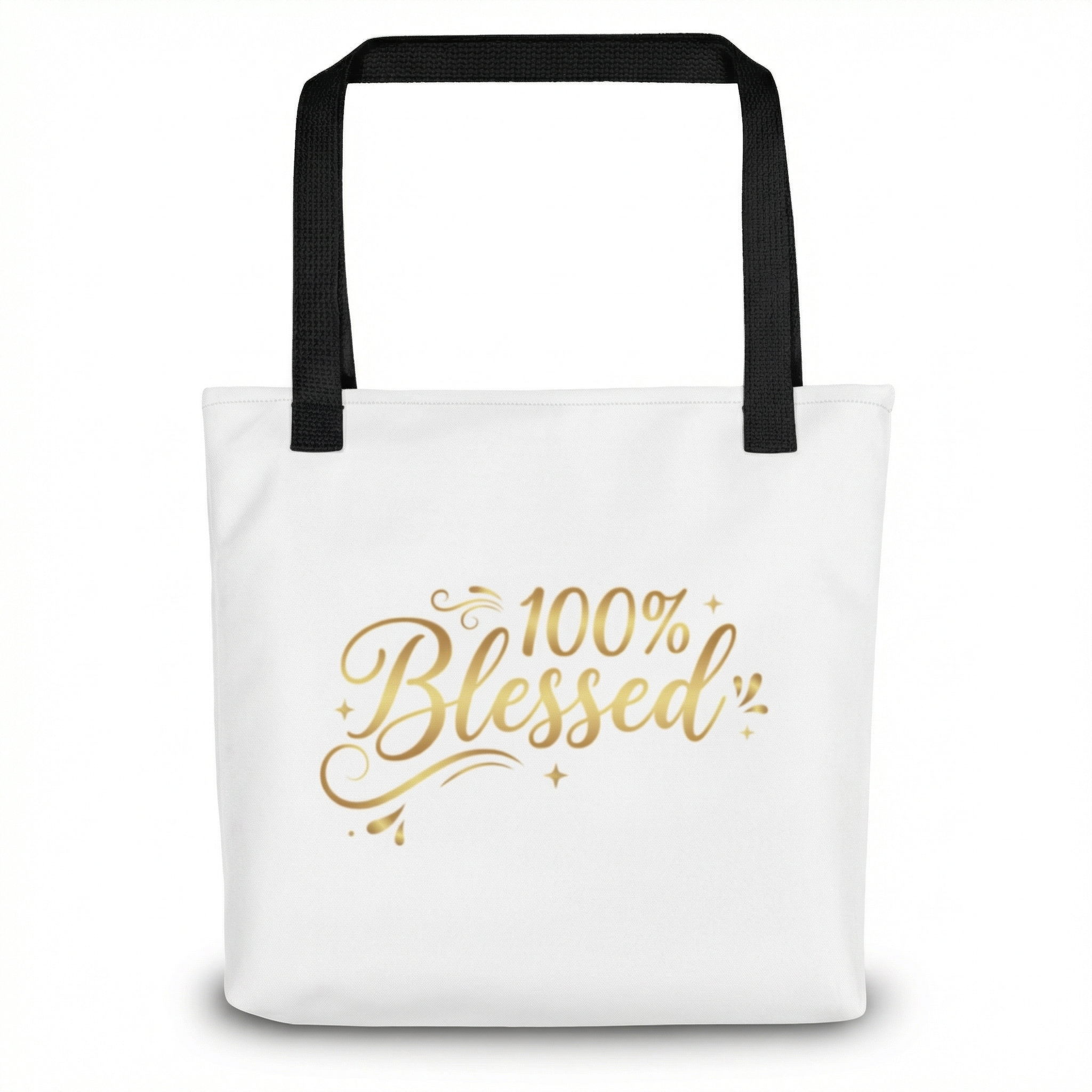 100% Blessed Tote bag