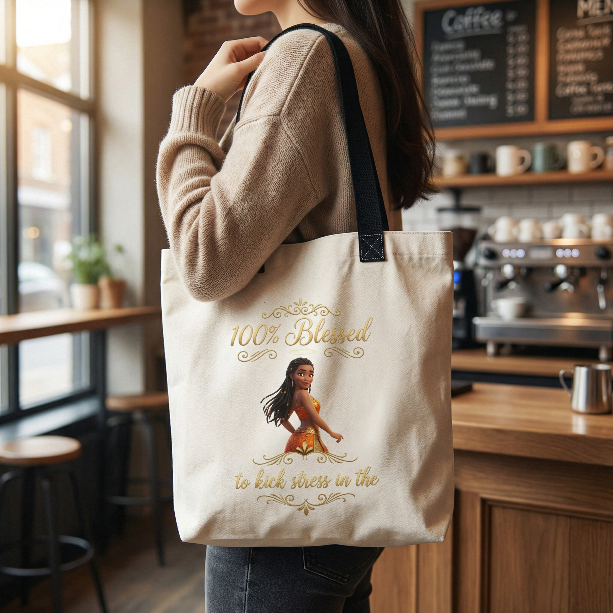 100% Blessed Tote bag