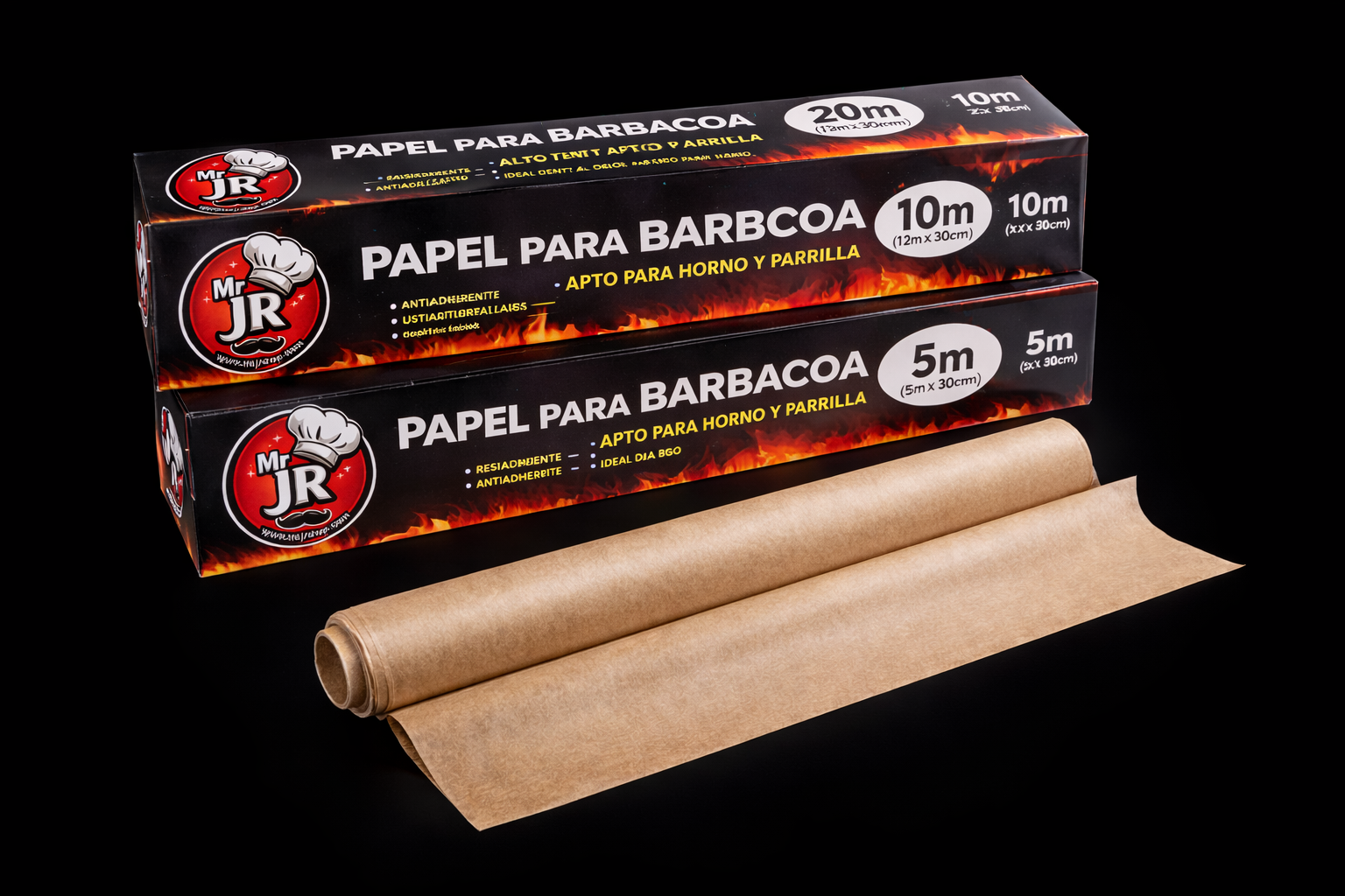 Papel para Barbacoa Mr. JR
