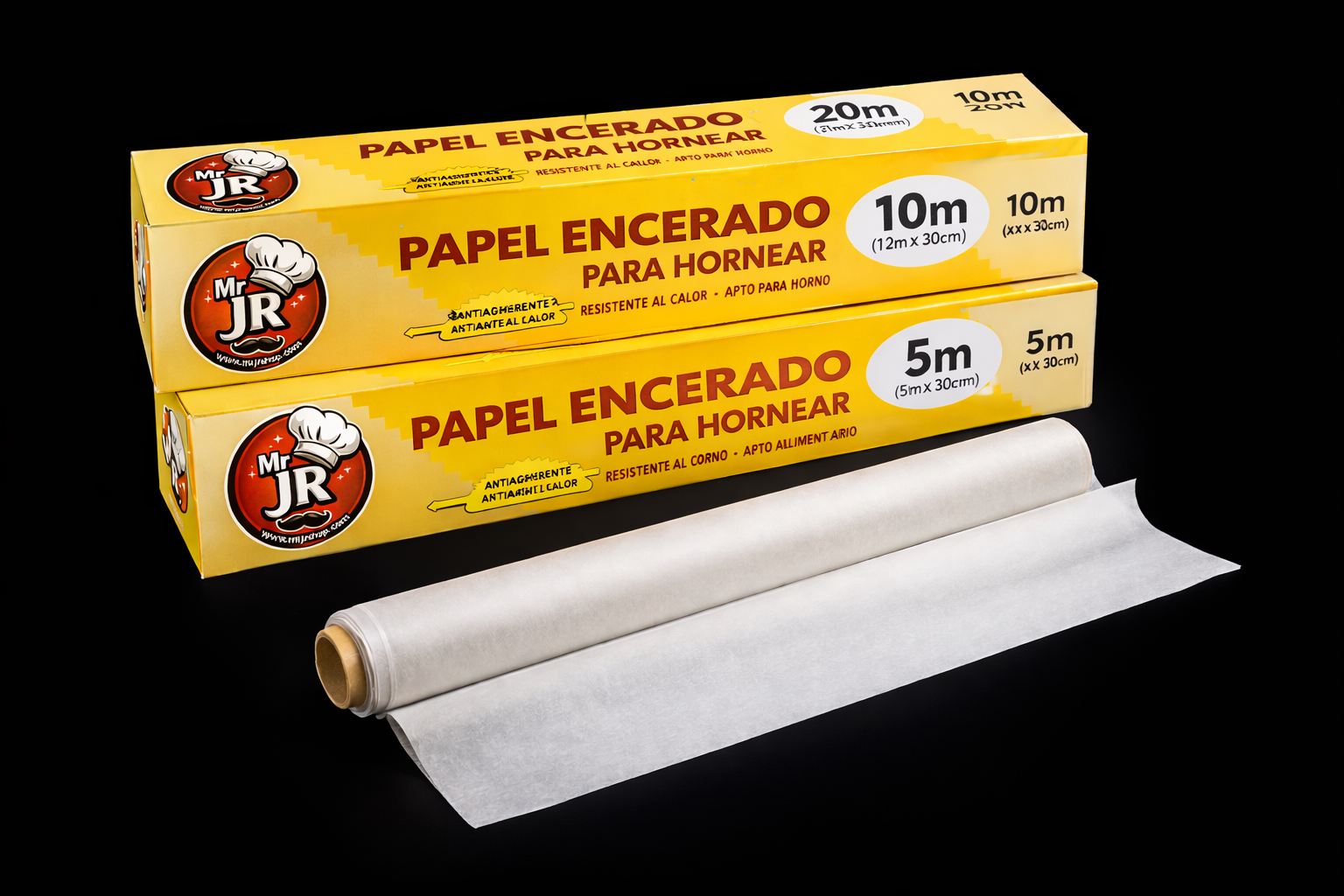 Papel encerado para hornear