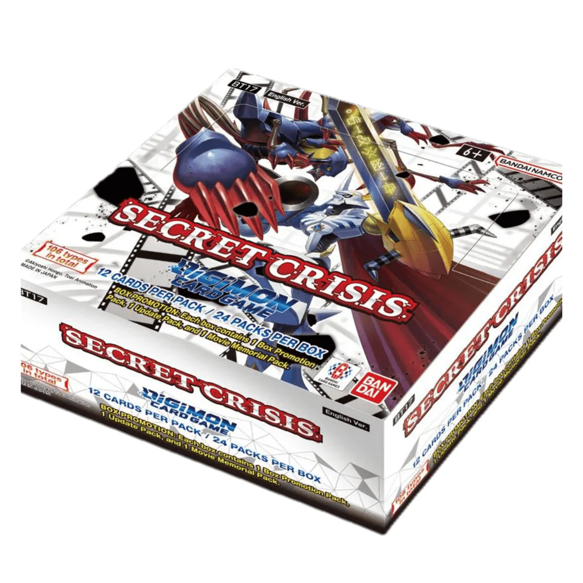 Digimon Card Game Booster Box - Secret Crisis