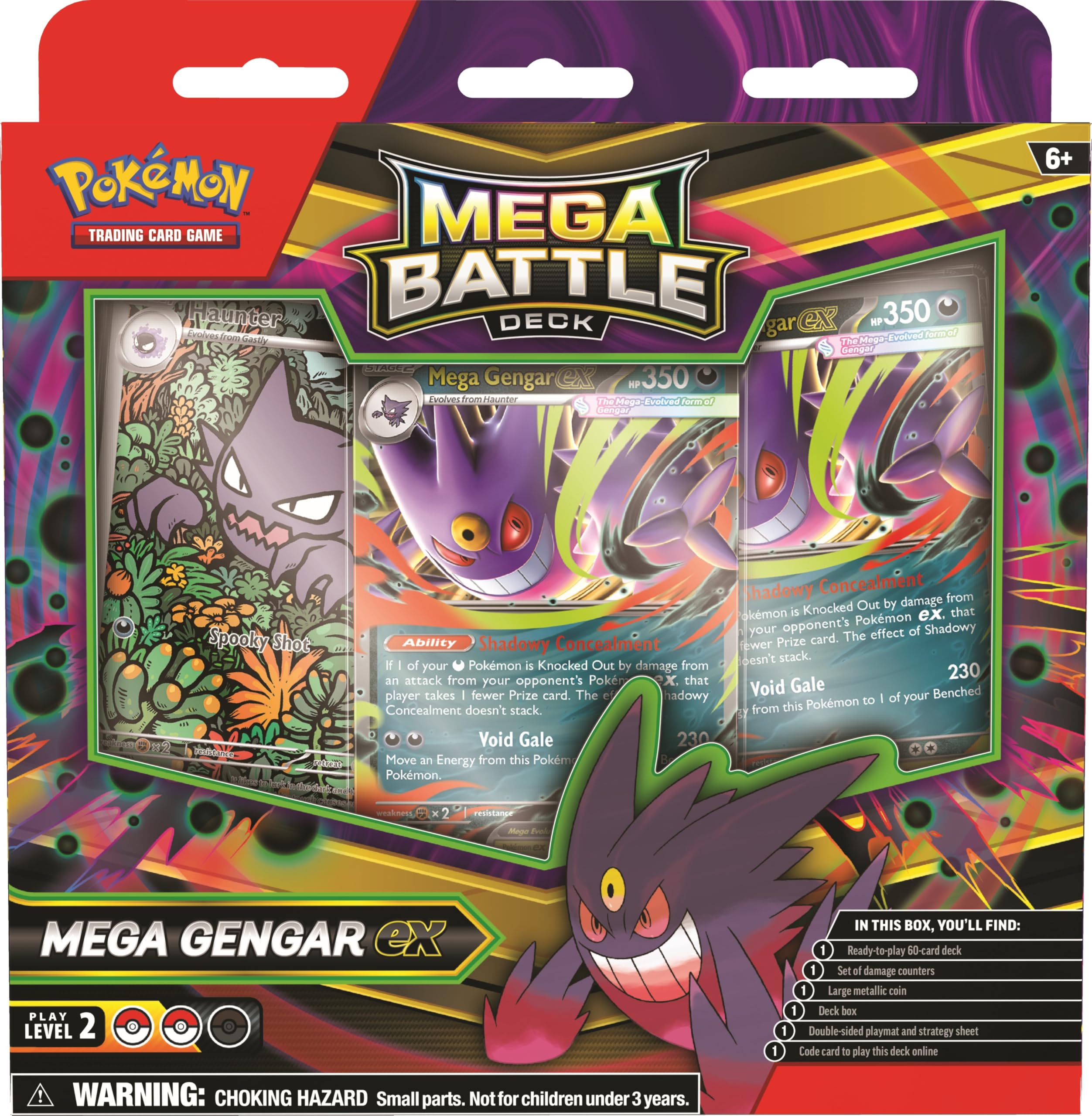 Duo Mega Battle Deck - Mega Gengar y  Mega Diance