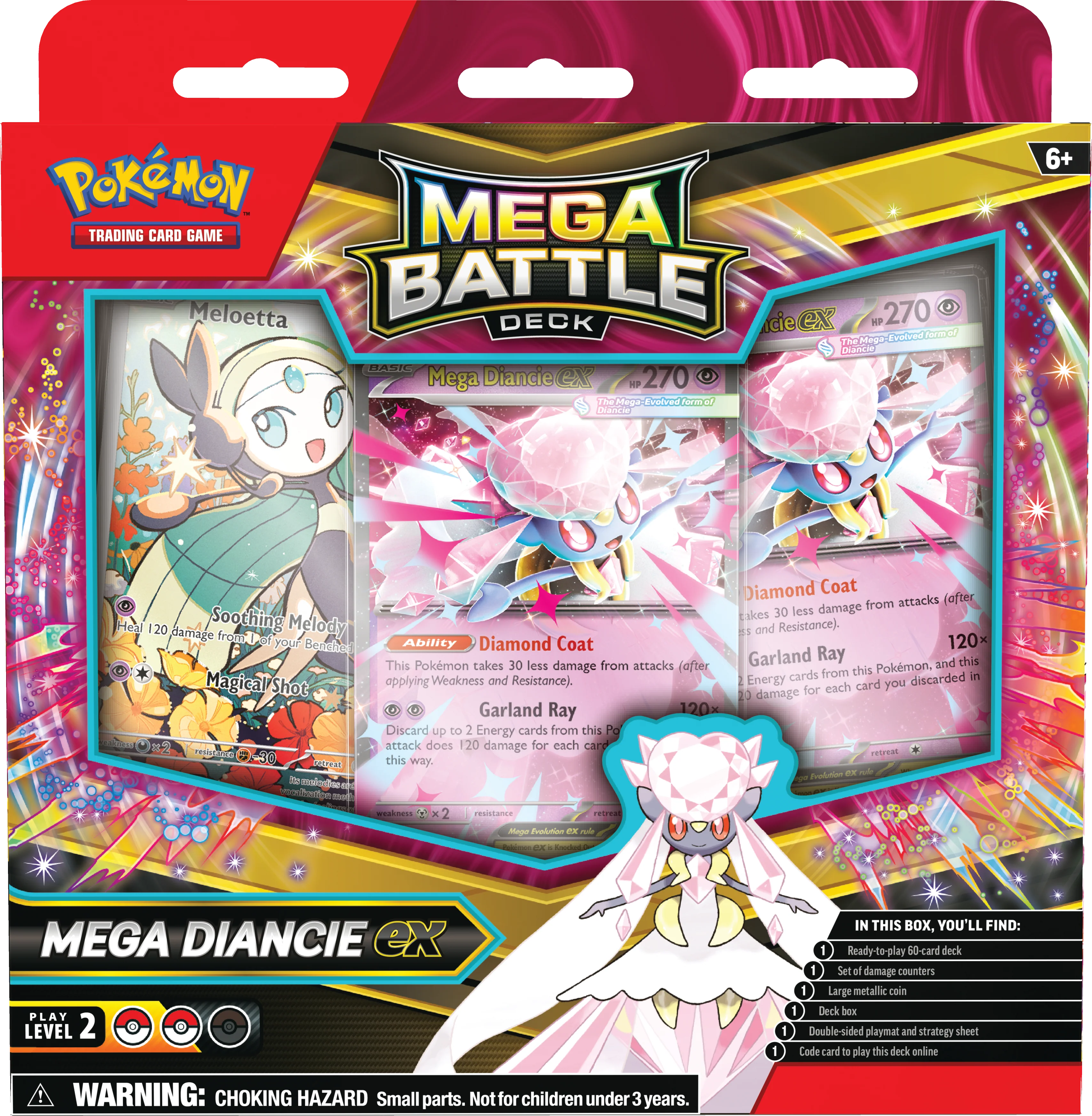 Duo Mega Battle Deck - Mega Gengar y  Mega Diance