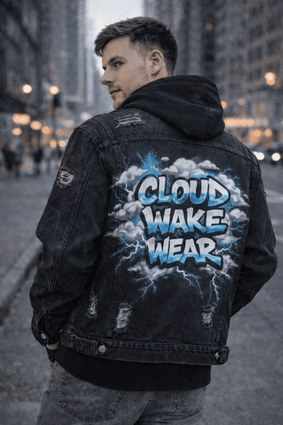 Chaqueta Negra Cloud Wake Wear (Hombre)
