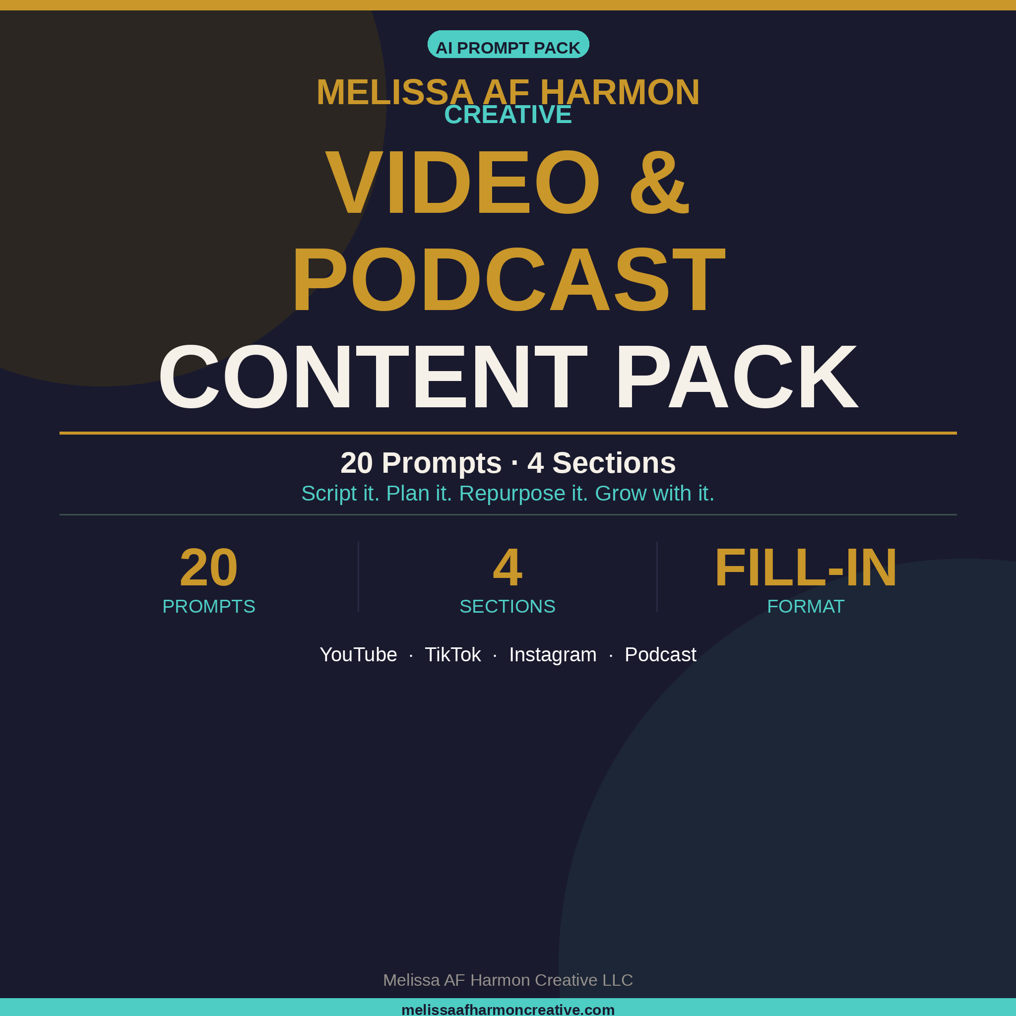 Video & Podcast Content Pack