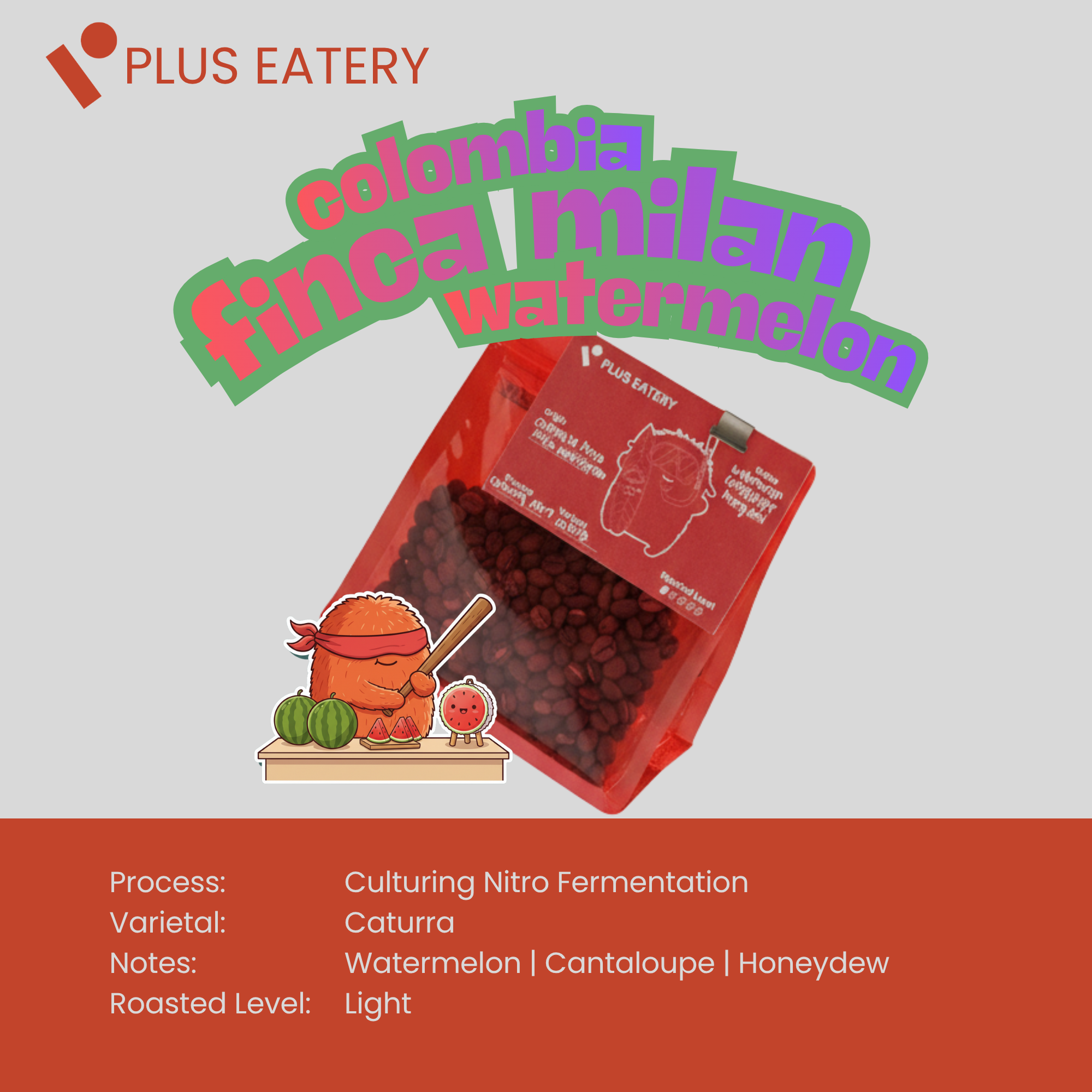 Colombia Finca Milan Watermelon