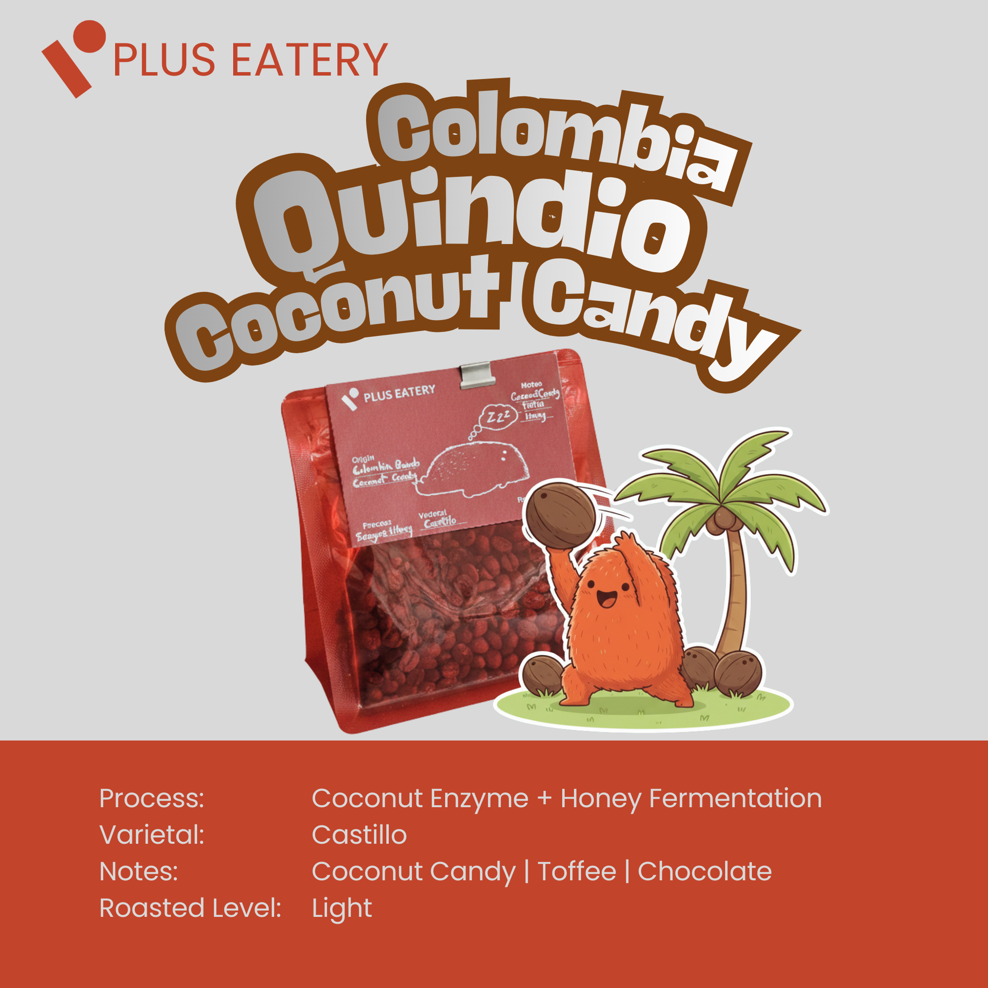 Colombia Quindio Coconut Candy Coffee