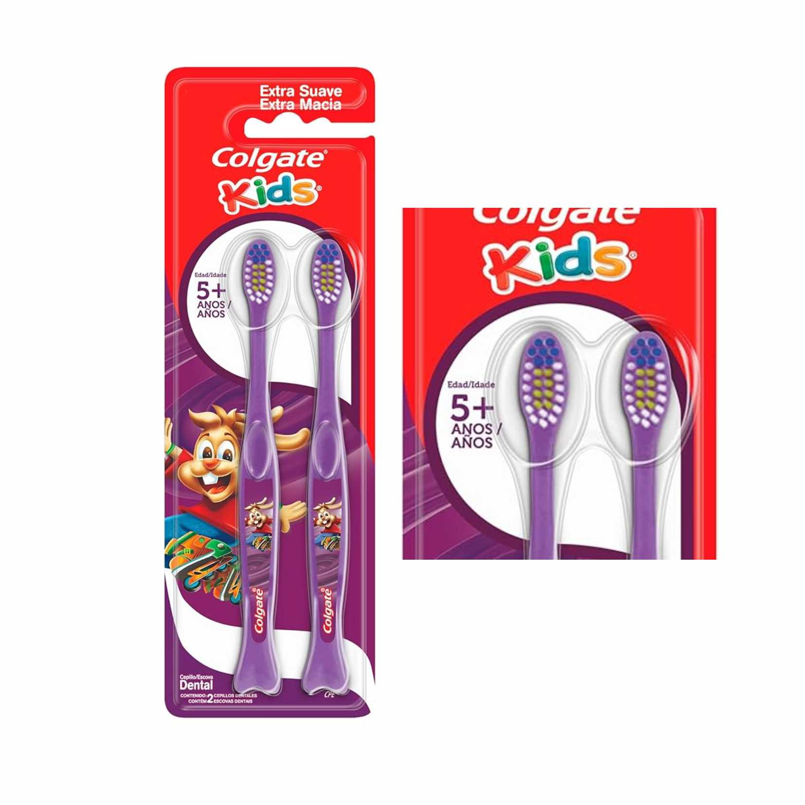 Cepillos de dientes Colgate Kids 5+