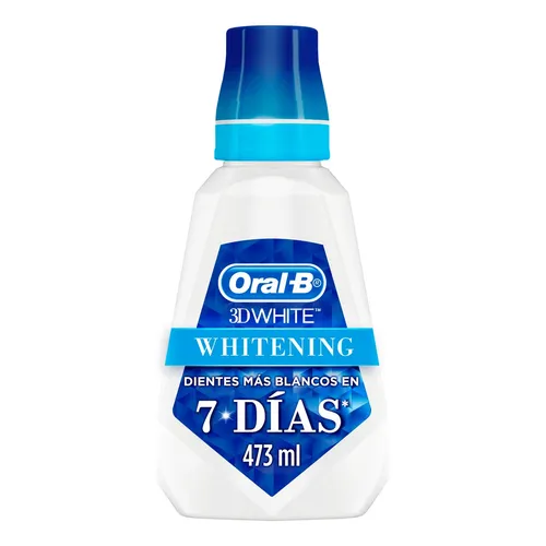 Enjuague Bucal Oral-B 3DWhite Whitening