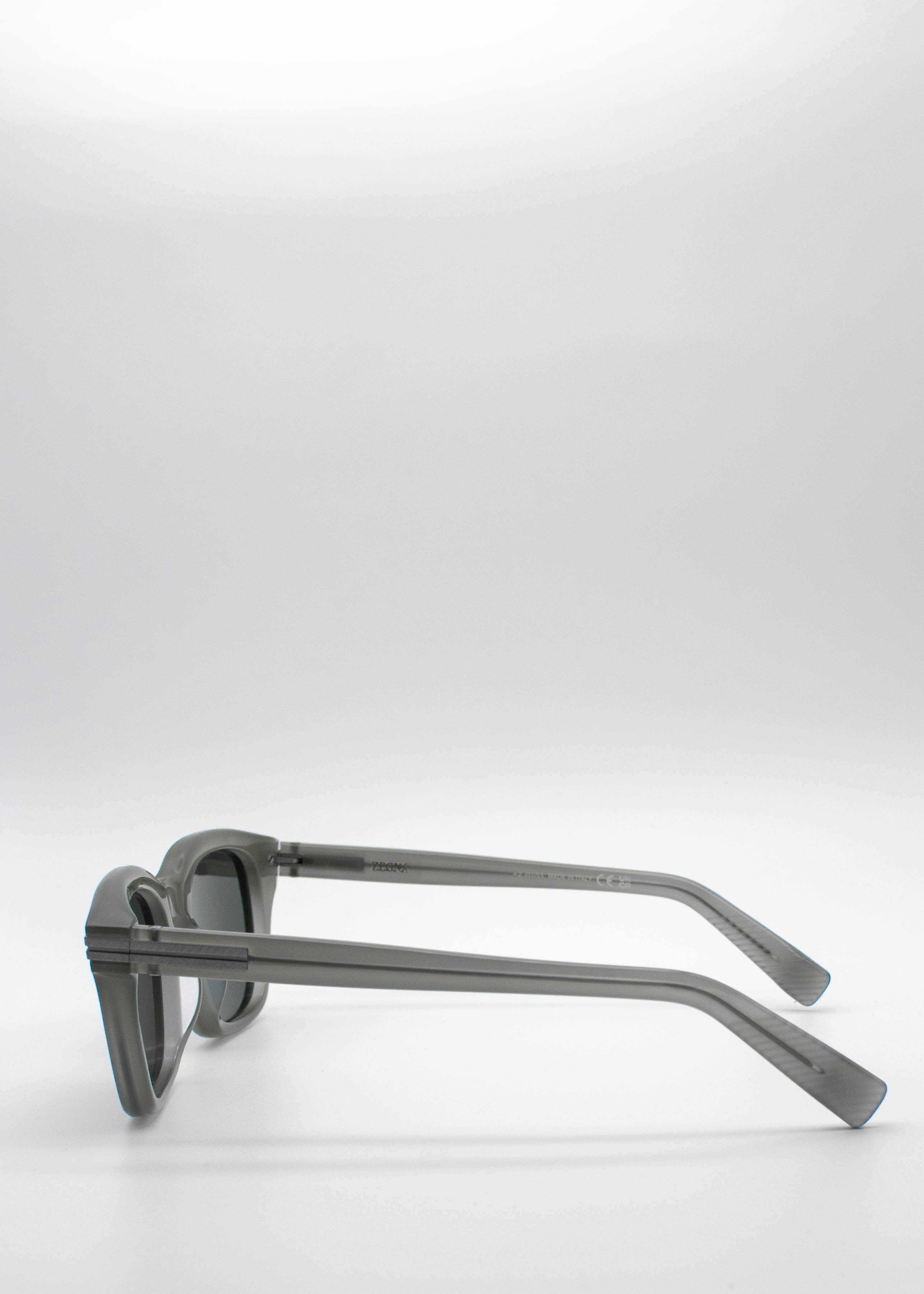 ZEGNA: Lentes de sol gris mate
