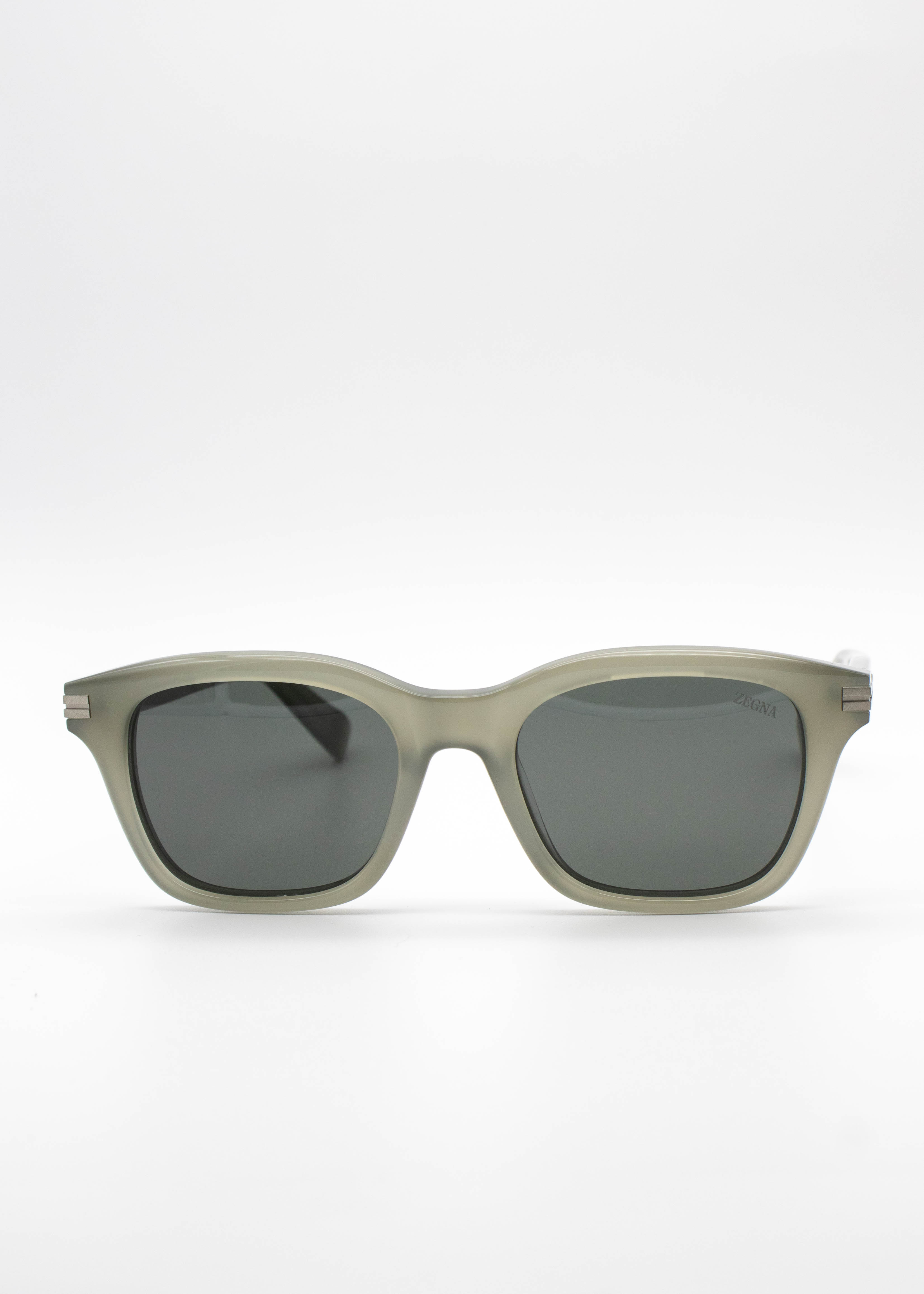 ZEGNA: Lentes de sol gris mate