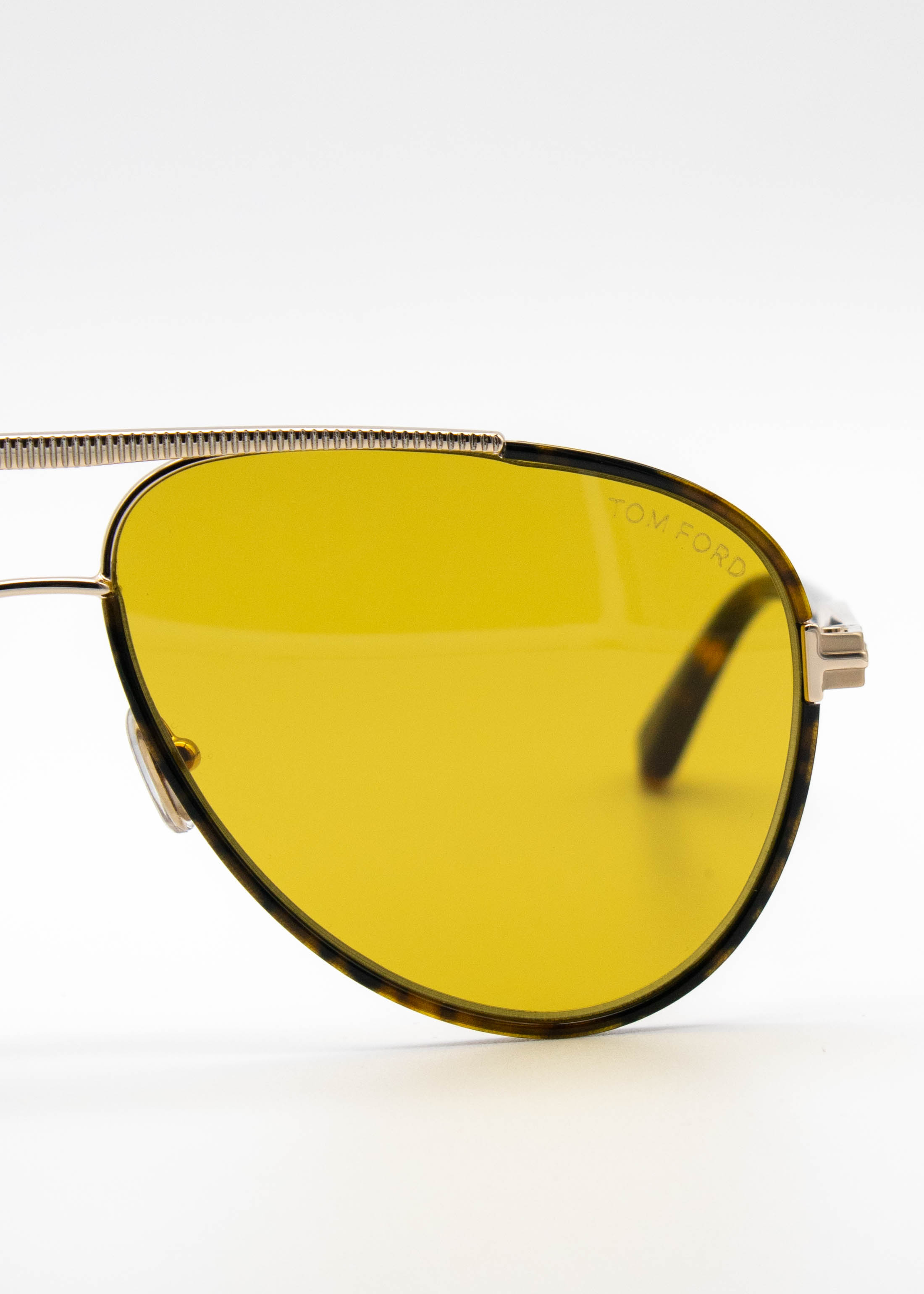 TOM FORD: Lentes de sol amarillos
