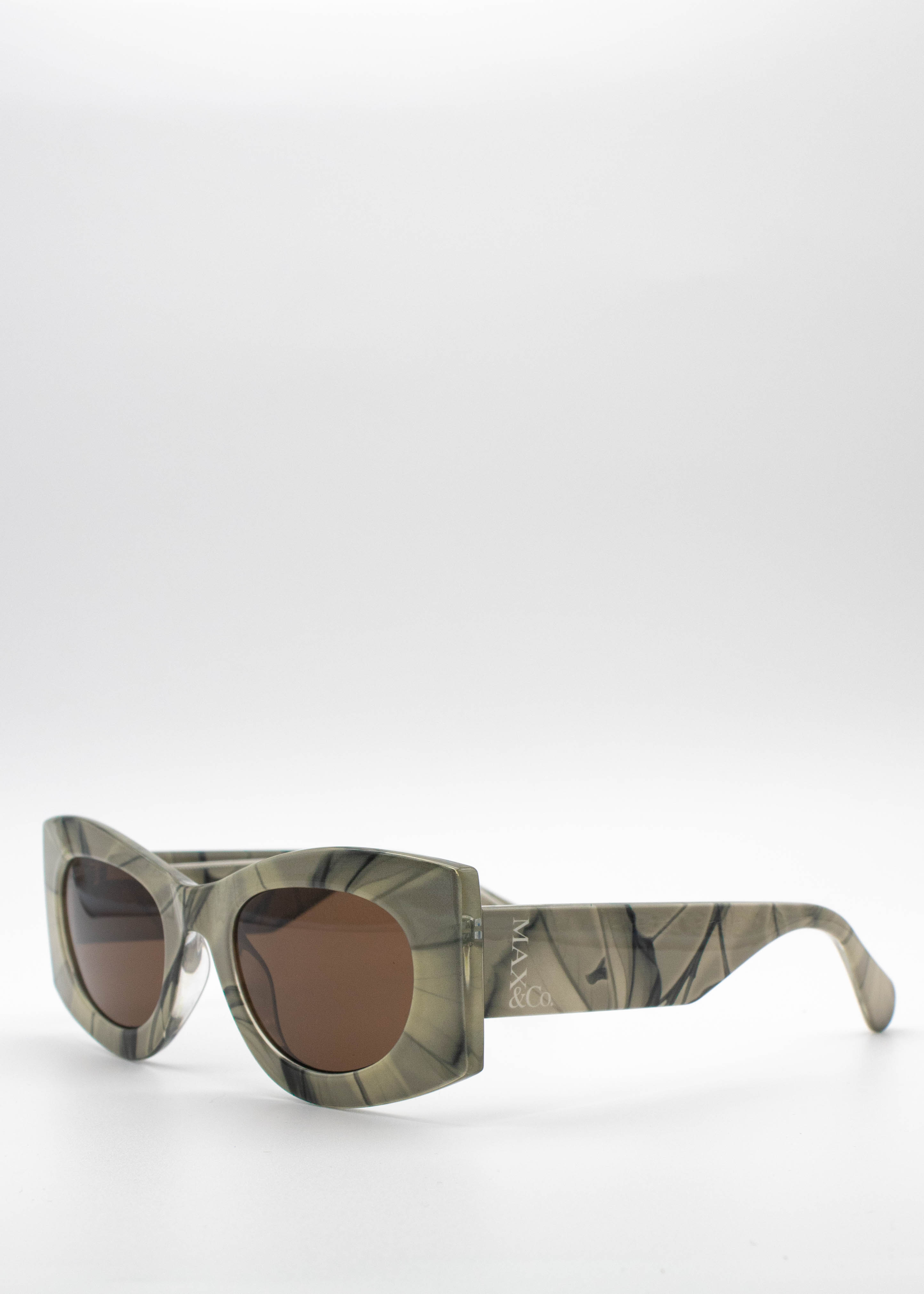 MAX&CO: Lentes de Sol Cat Eye Mármol
