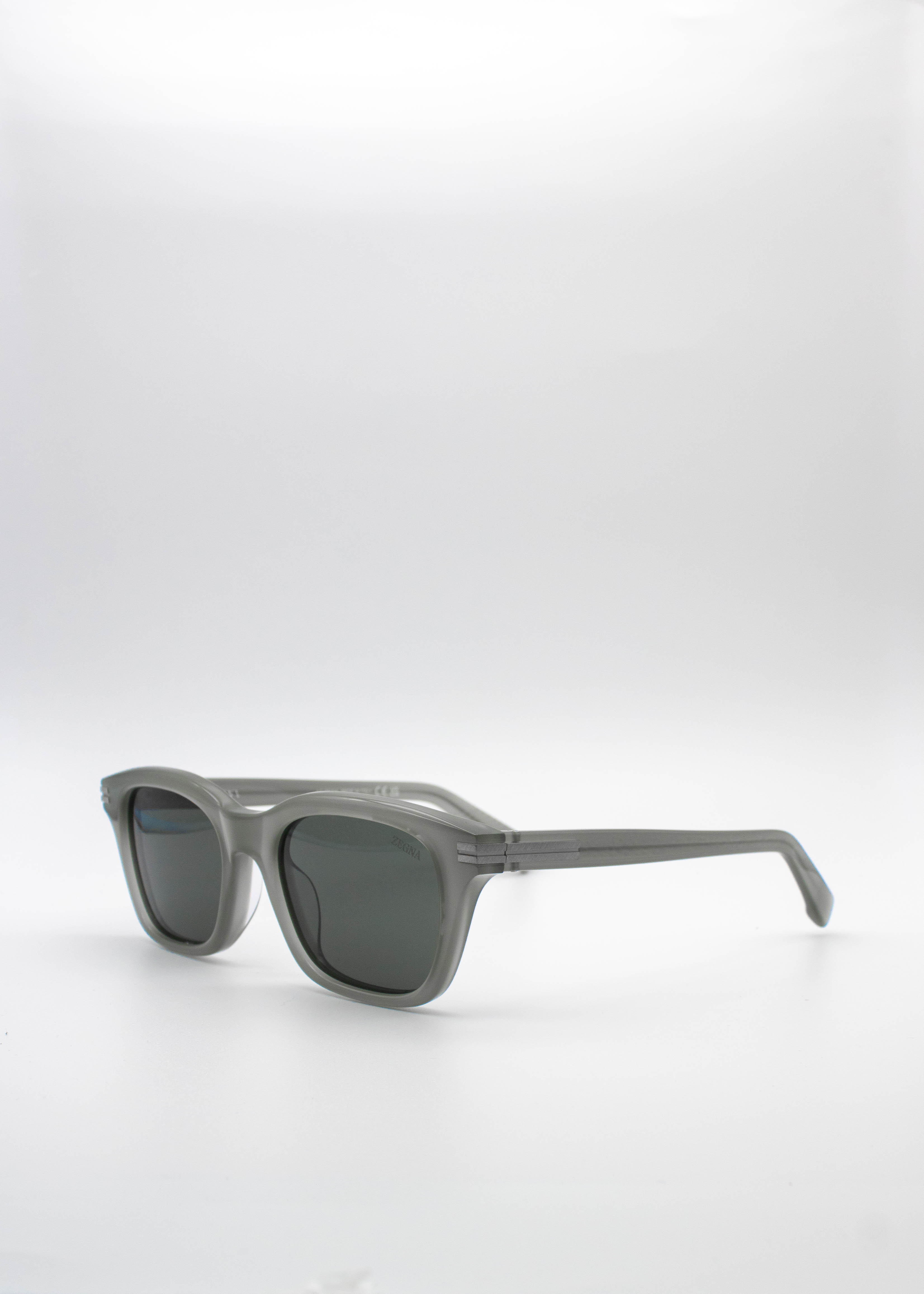 ZEGNA: Lentes de sol gris mate