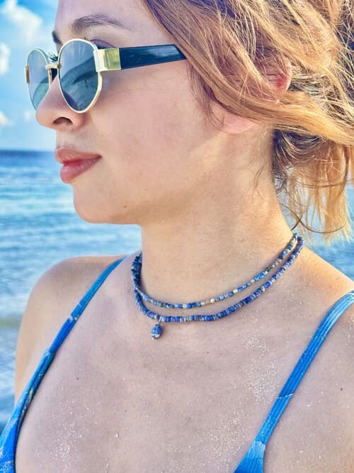 Gargantilla de sodalita