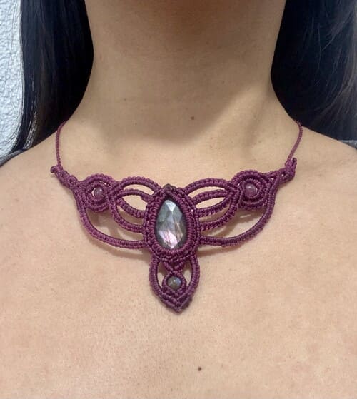 Máscara Calavera Violeta