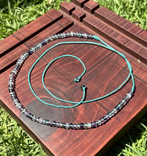 Collar de Cuentas de Fluorita