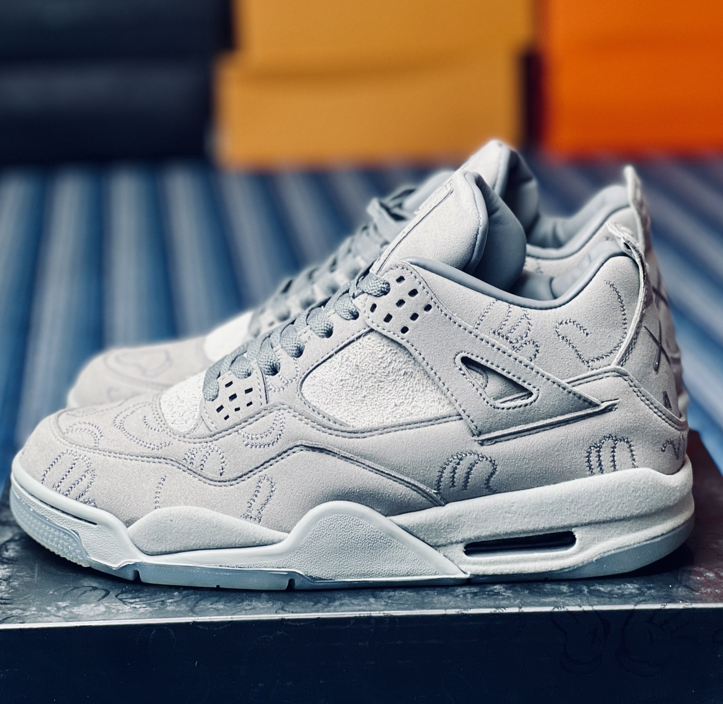 Kaws x Air Jordan 4 Sneakers 1:1