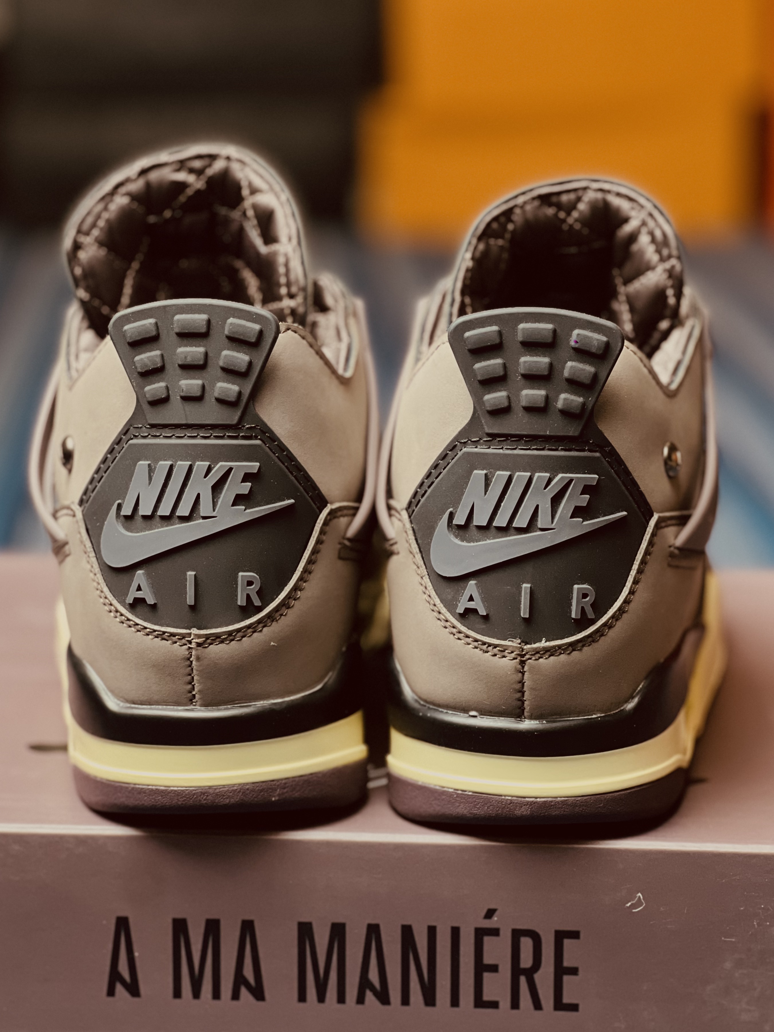 A Ma Maniére x Air Jordan 4 Sneakers 1:1