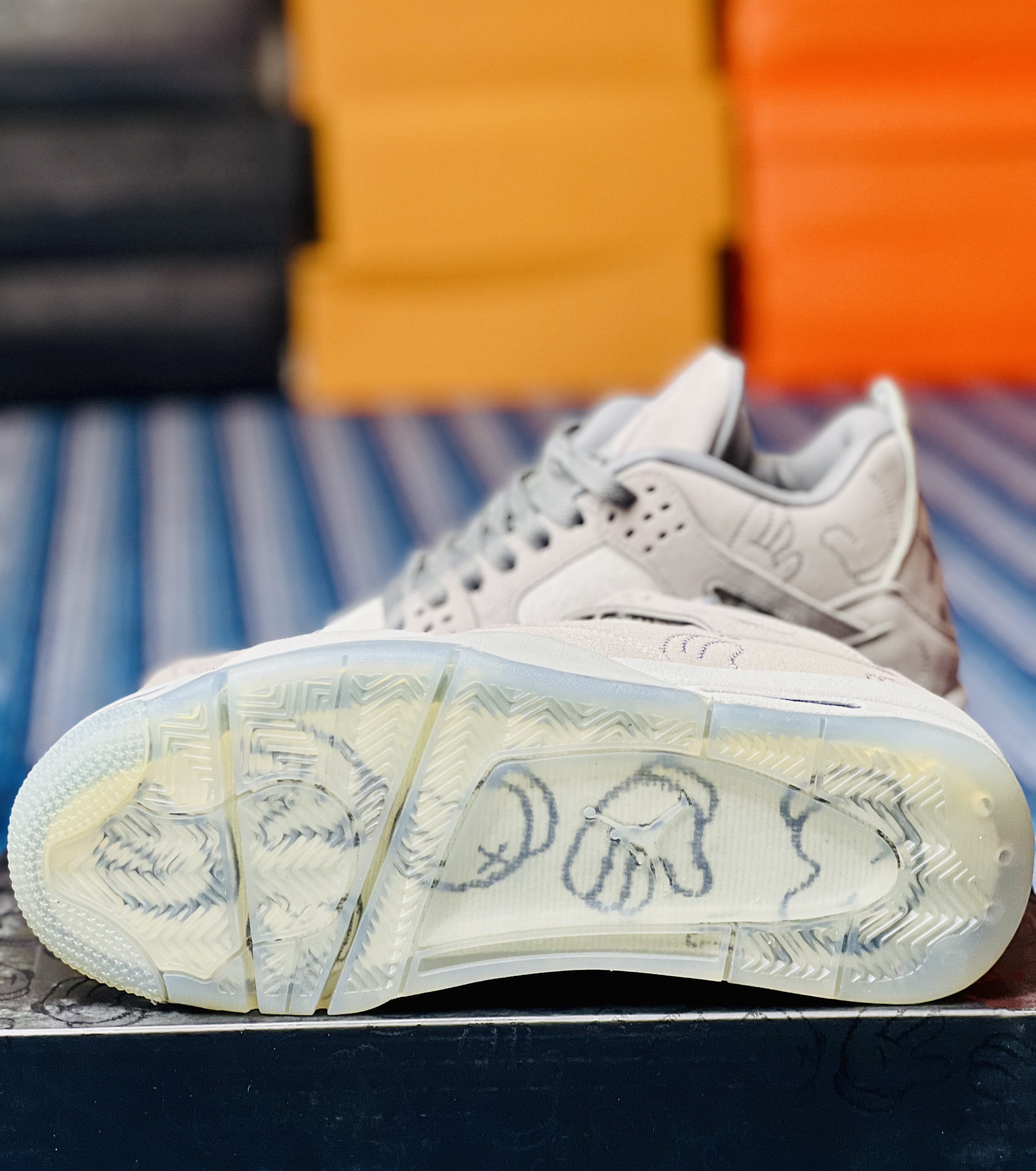 Kaws x Air Jordan 4 Sneakers 1:1