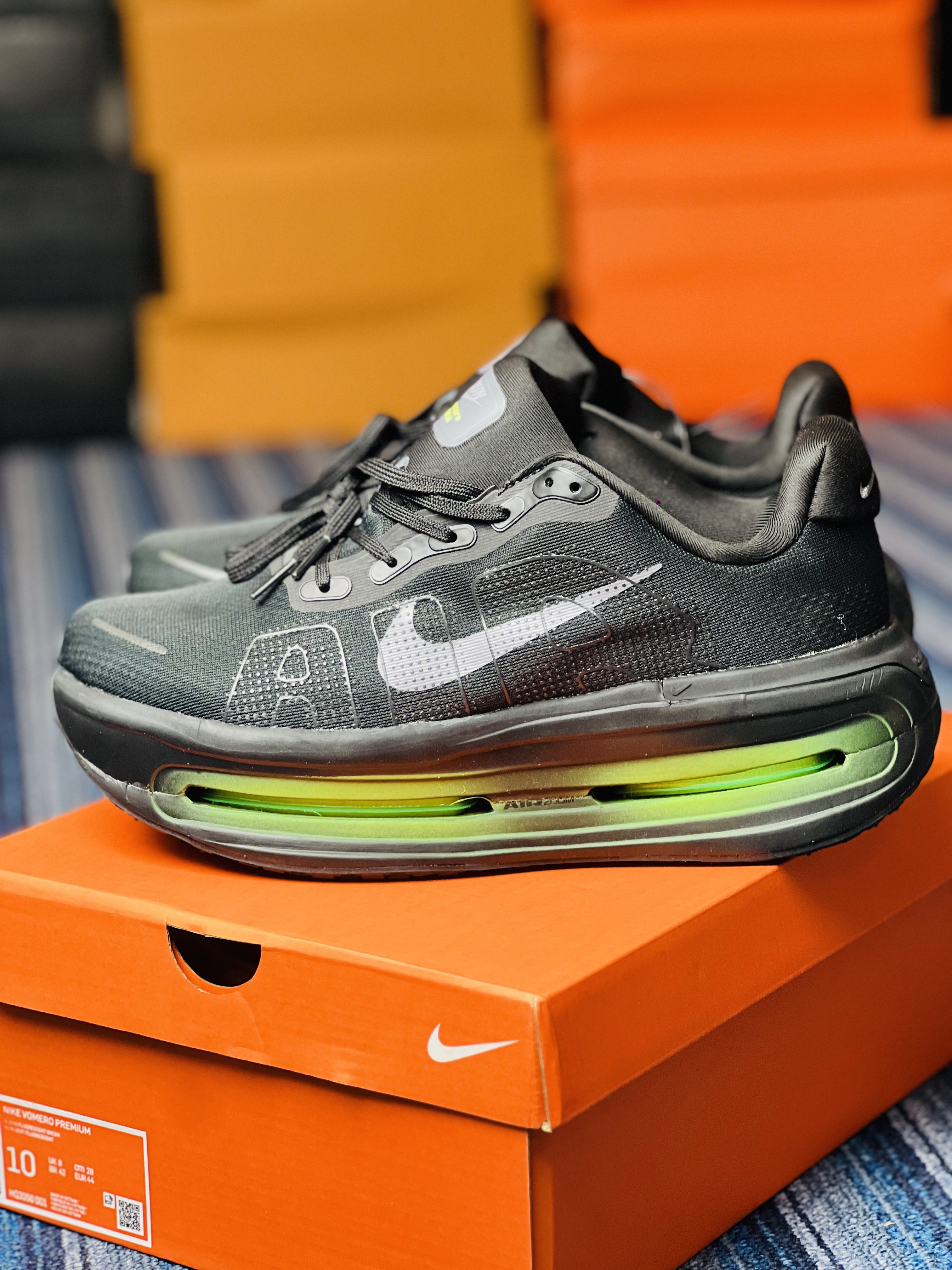 Nike Air Max Black Men's Running Shoes 1:1